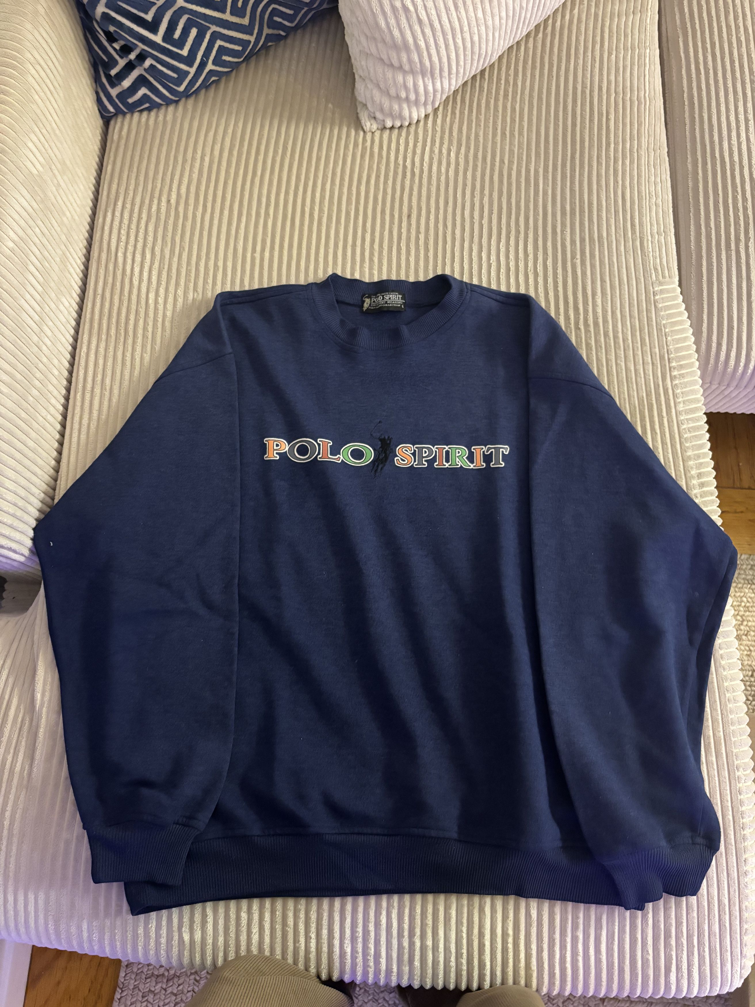 Vintage Vintage Polo Spirit Sweatshirt Size US L / EU 52-54 / 3 - 6 Thumbnail