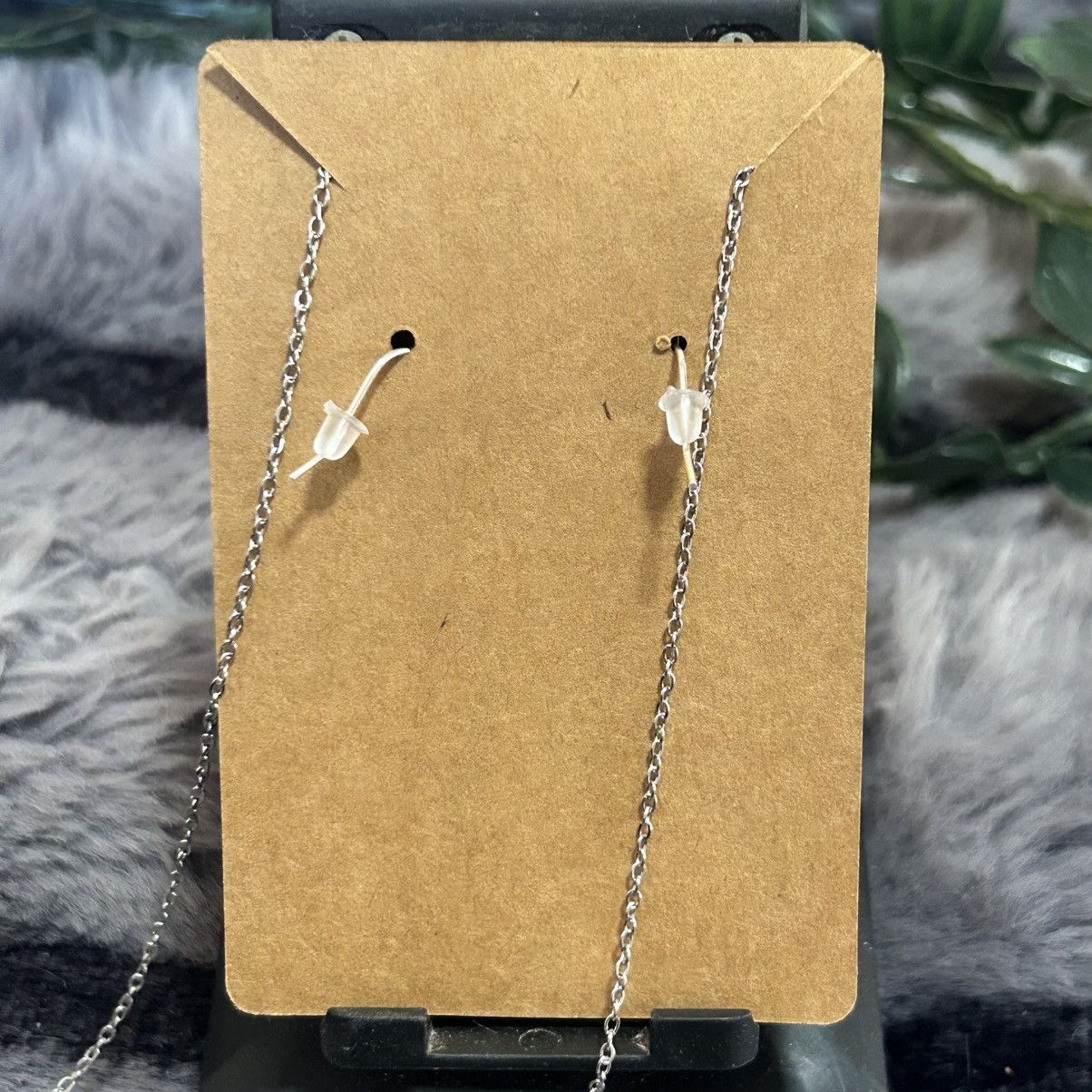 Handmade Handcrafted elegant pearl silver mesh necklace set Size ONE SIZE - 3 Thumbnail