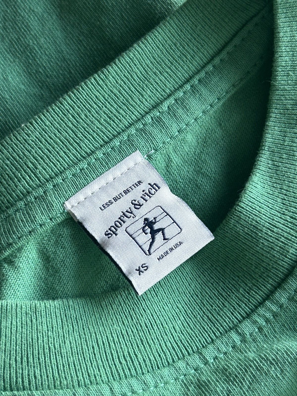 Sporty & Rich Sporty & Rich Tennis Club T-shirt Size XS / US 0-2 / IT 36-38 - 5 Thumbnail