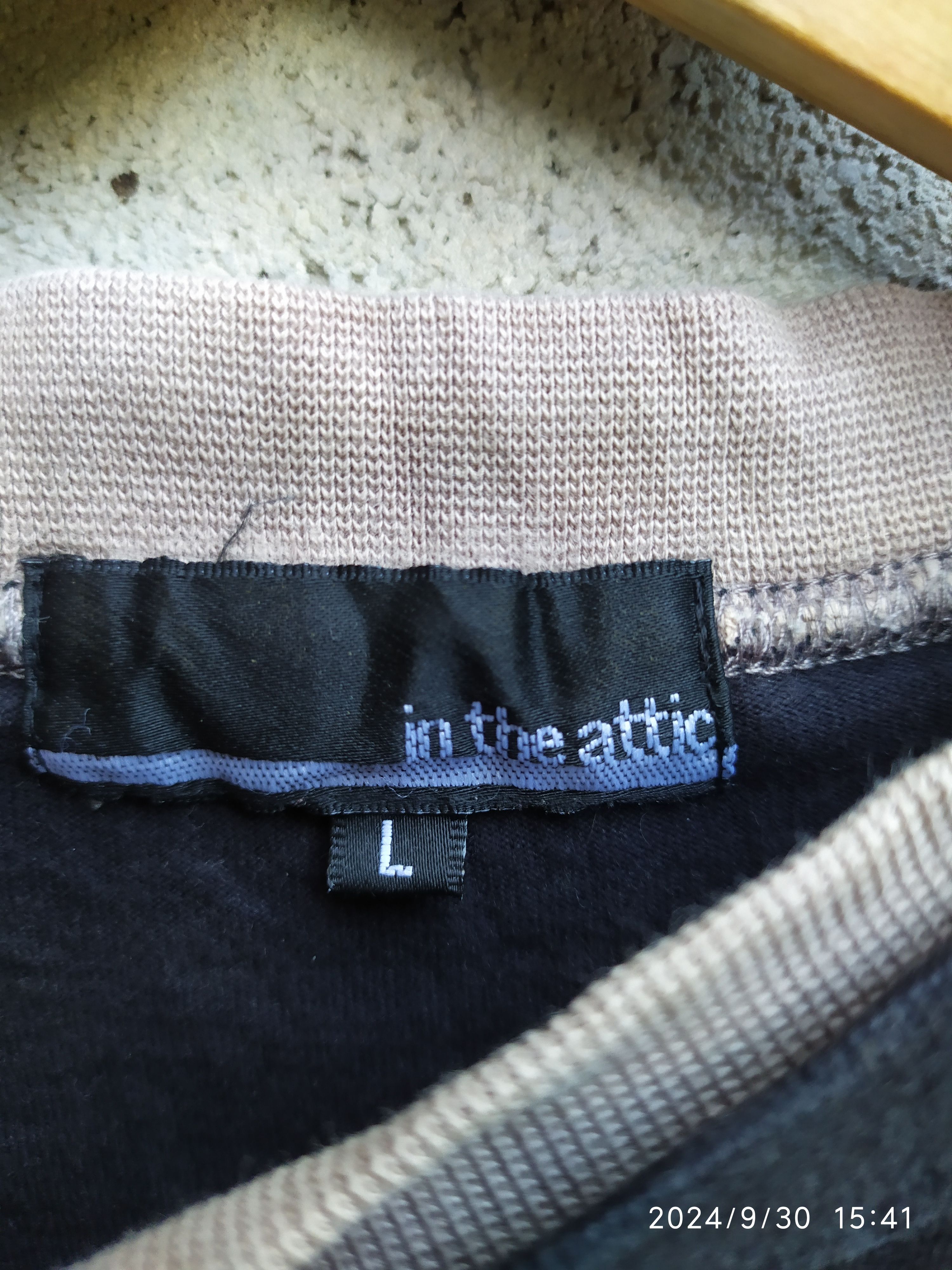 If Six Was Nine × Japanese Brand × Le Grande Bleu (L.G.B.) IN THE ATTIC Like Punk Design Long Sleeve Shirt x Rare Size US L / EU 52-54 / 3 - 8 Thumbnail