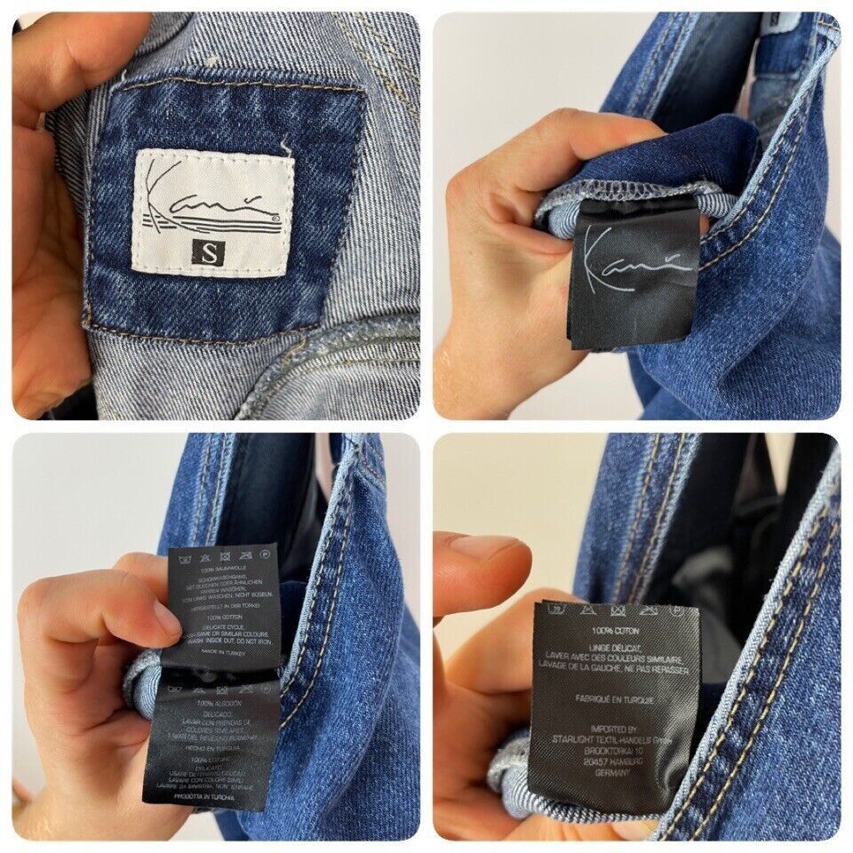 Karl Kani Men's Karl Kani Blue Denim Overalls Jumpsuit Pants Jeans Size US 30 / EU 46 - 12 Thumbnail