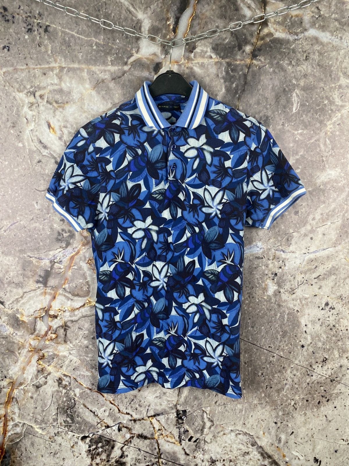 Etro Men’s Etro Polo Shirt Luxury Streetwear Size Medium Size US M / EU 48-50 / 2 - 1 Thumbnail
