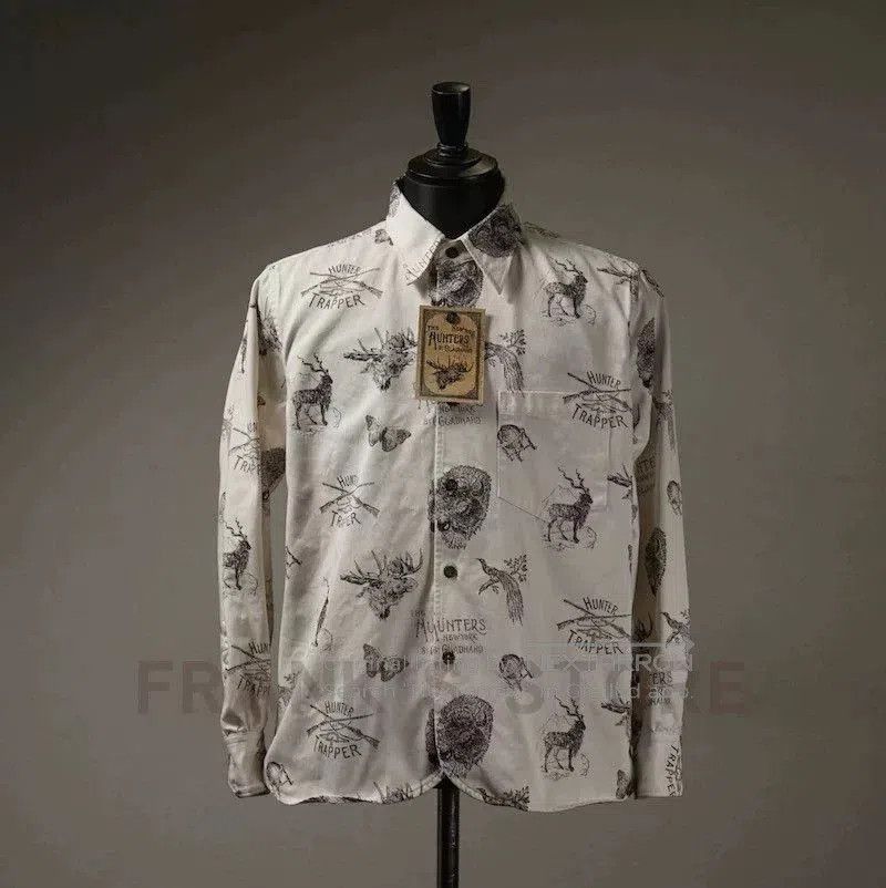 Hunter Glad Hand Hunters L/S Print Shirt. Size US M / EU 48-50 / 2 - 1 Thumbnail