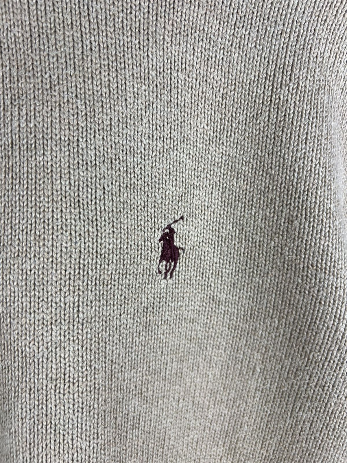 Polo Ralph Lauren Vintage 90s Polo by Ralph Lauren quarter zip knitted sweater Size US S / EU 44-46 / 1 - 11 Thumbnail