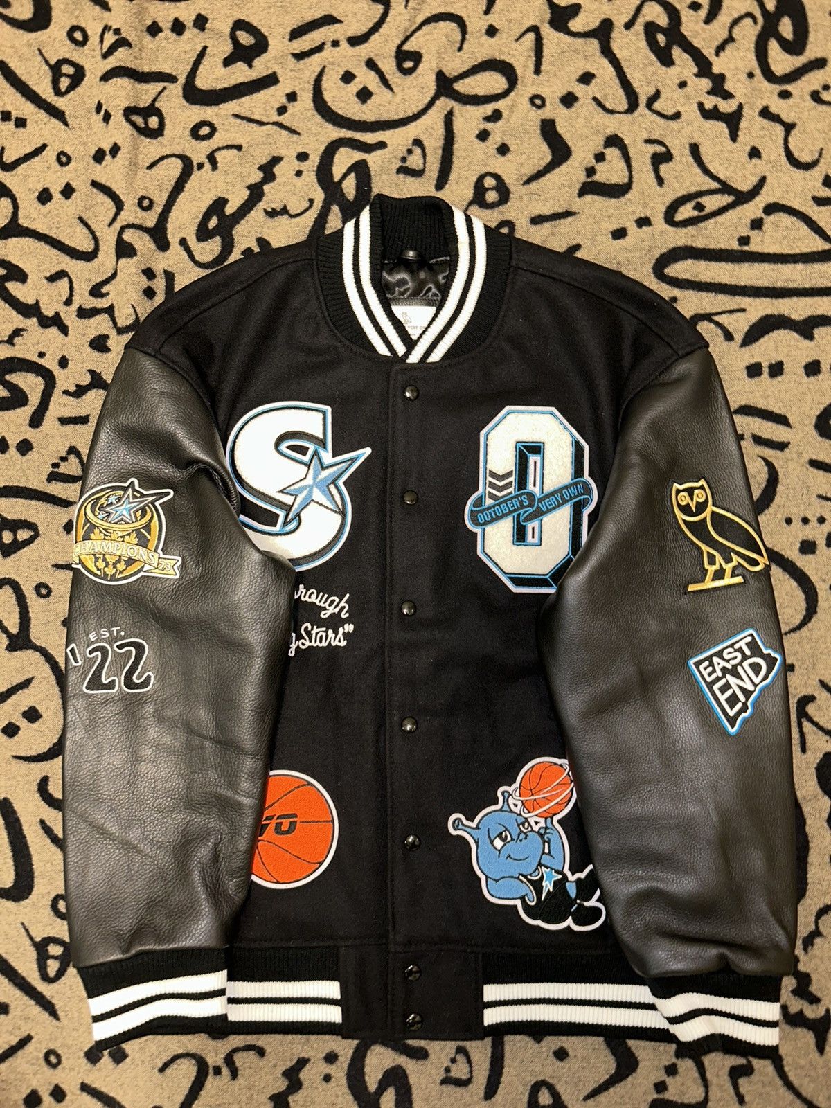 S.S.S x OVO Varsity jacket Toronto Exclusive jacket