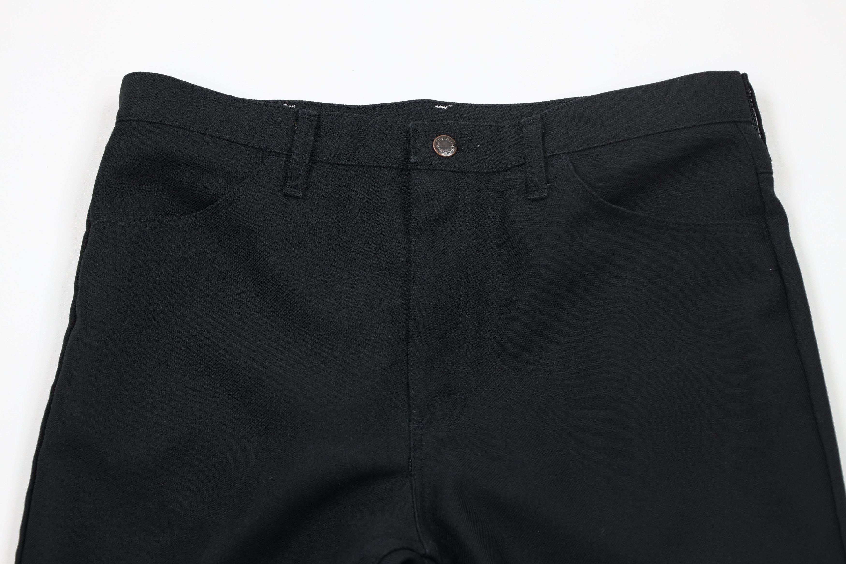 Vintage × Wrangler Vintage 90s Wrangler Wide Leg Western Chino Pants Black Size US 34 / EU 50 - 2 Thumbnail