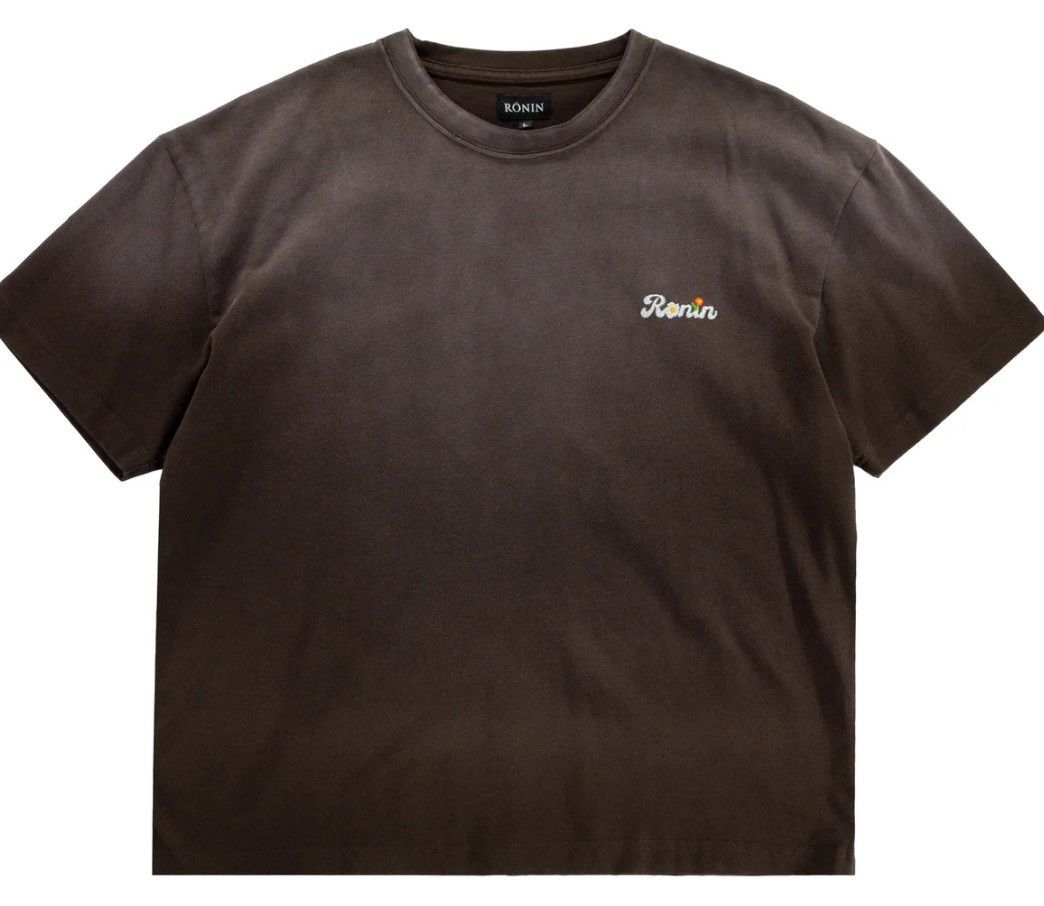 Ronin Division Ronin Sunfaded Flower Tee Brown XL Size US XL / EU 56 / 4 - 6 Thumbnail