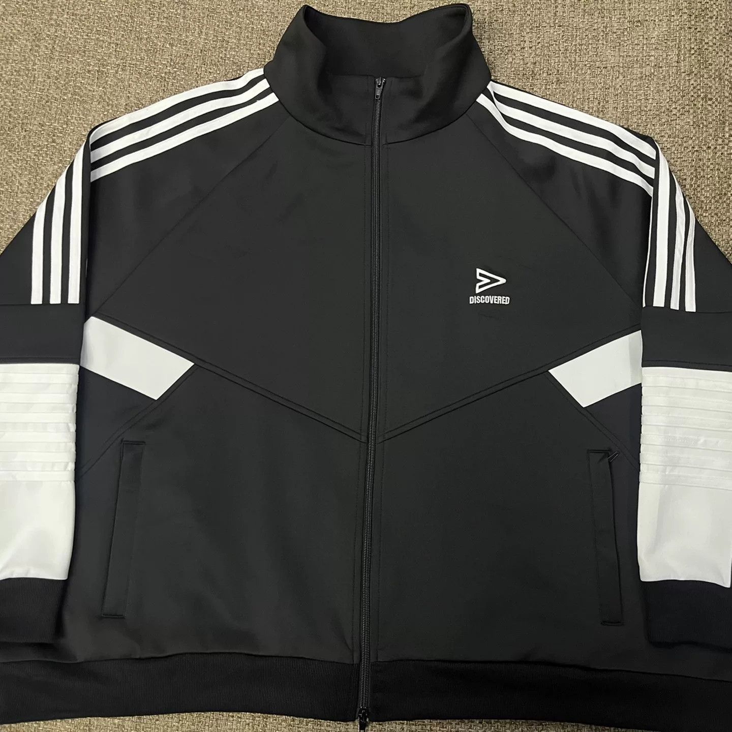 DISCOVERED Black and White Striped Sportswear Set Size US S / EU 44-46 / 1 - 1 Thumbnail