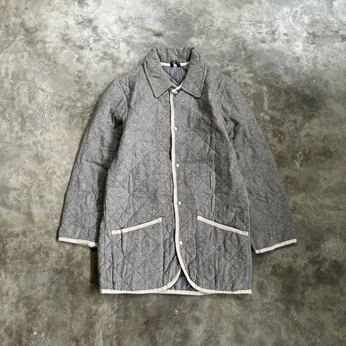 Mackintosh Vintage 90s Mackintosh Scotland Quilted Jacket Size US M / EU 48-50 / 2 - 1 Thumbnail