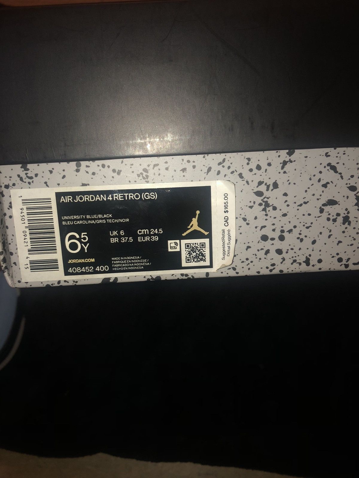 Jordan Brand × Nike Air Jordan 4 Blue Carolina Size US 6.5 / IT 36.5 - 10 Thumbnail