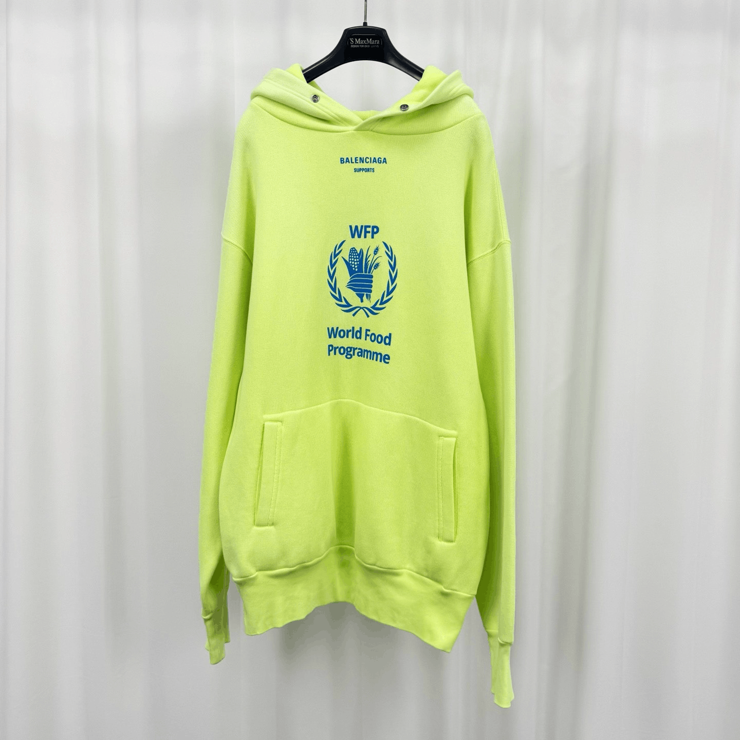 Balenciaga Balenciaga WFP Limited Letter Hoodie Size XS / US 0-2 / IT 36-38 - 1 Thumbnail