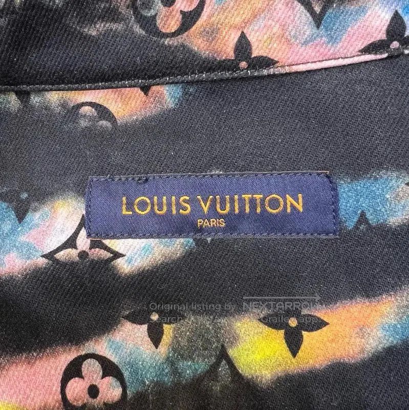 Louis Vuitton Louis Vuitton Colorful Denim Jacket for Women . Size XXL / US 16-18 / IT 52-54 - 5 Thumbnail