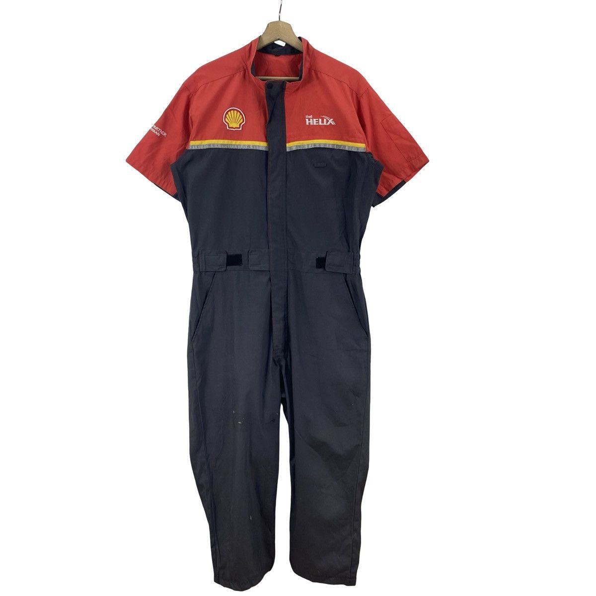 Vintage Vintage SHELL HELIX MECHANIC Coverall Jumpsuit Workwear Size US 36 / EU 52 - 3 Thumbnail