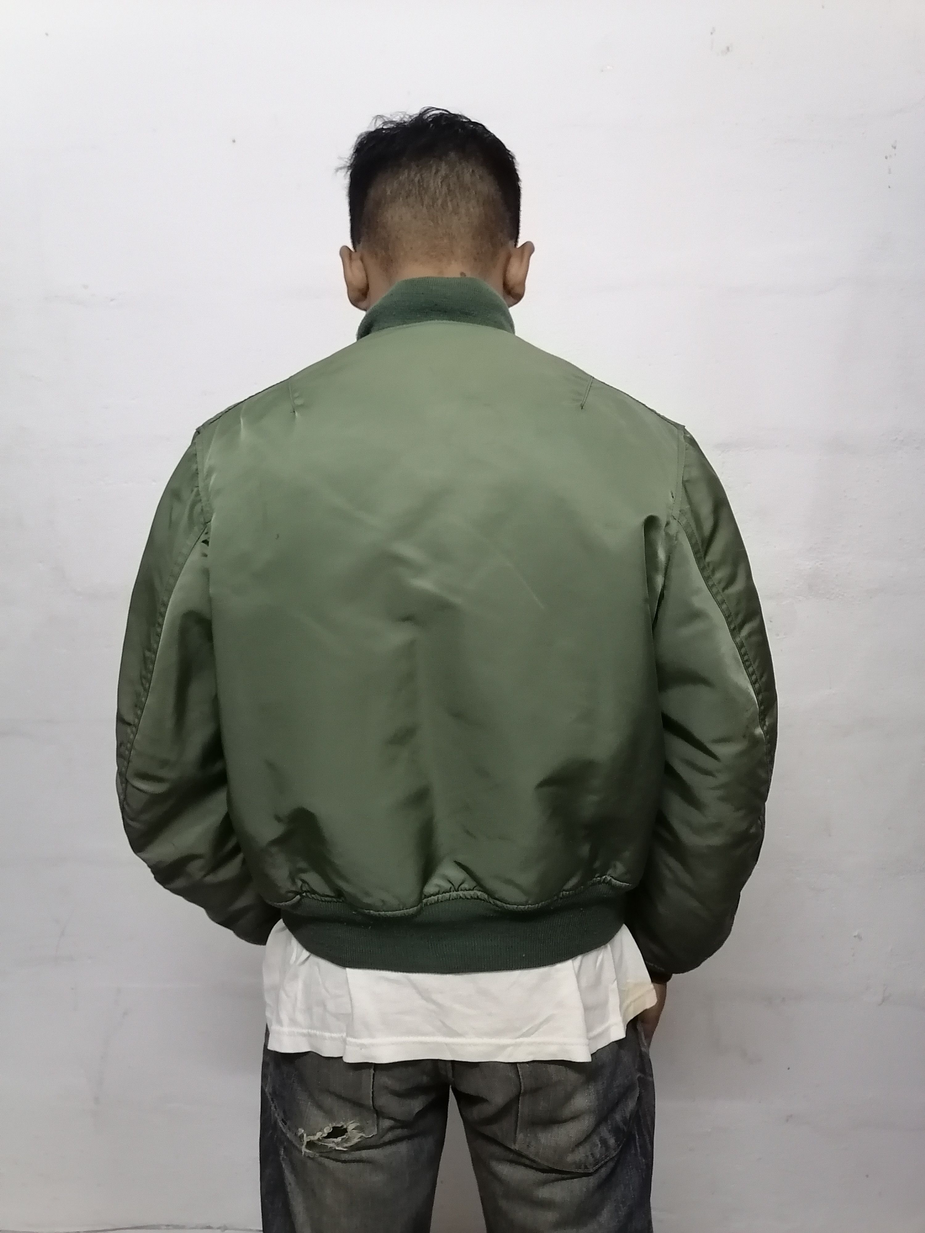 Buzz Rickson's Vintage Army Green Us Air Force MA-1 Bomber Jackets Size US M / EU 48-50 / 2 - 12 Thumbnail