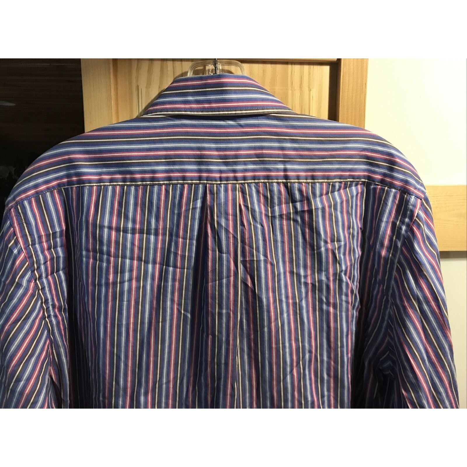 Peter Millar Peter Millar Men’s M Multicolor Striped Button Cotton Shirt Size US M / EU 48-50 / 2 - 10 Thumbnail
