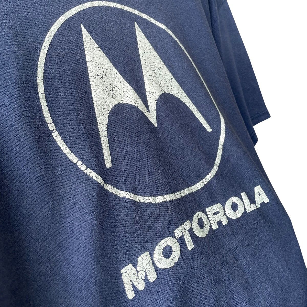 Motorola Motorola Inc. Vintage 1990s Hanes Big Logo Promo Tee Size US L / EU 52-54 / 3 - 4 Thumbnail