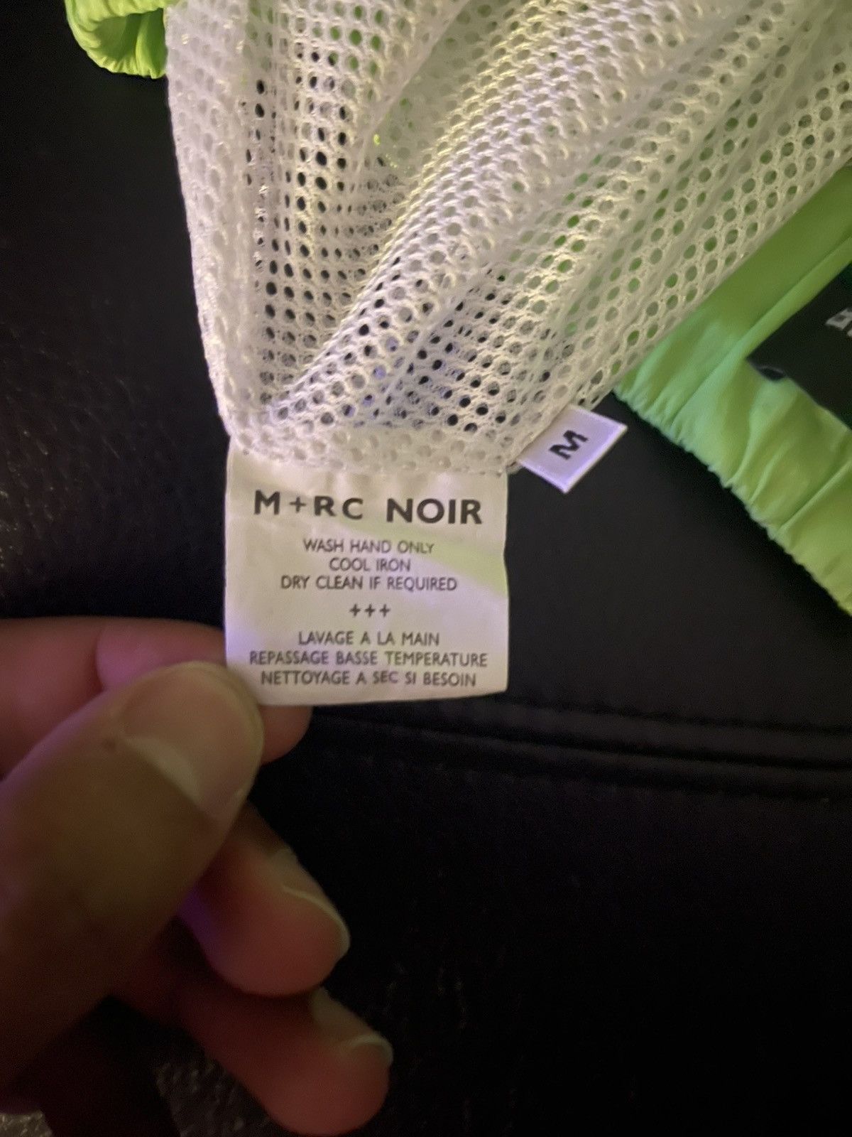 M+Rc Noir M+RC Noir Neon Green Cargo shorts Size US 32 / EU 48 - 4 Thumbnail