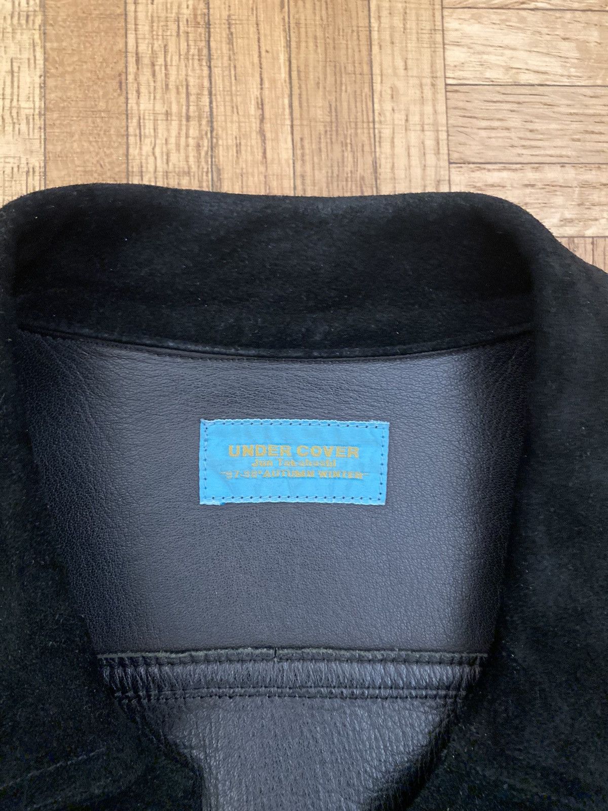 Undercover Undercover AW97 LEAF Suede Trucker Jacket *LAST DROP* Size US M / EU 48-50 / 2 - 3 Thumbnail