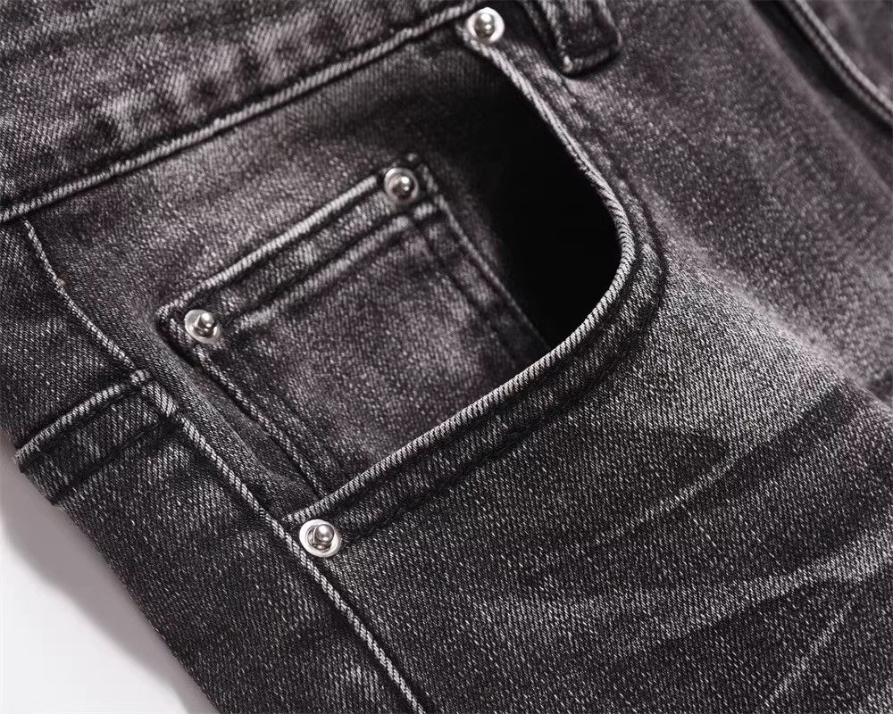 Japanese Brand American retro loose casual straight flared washed jeans Size US 32 / EU 48 - 4 Thumbnail