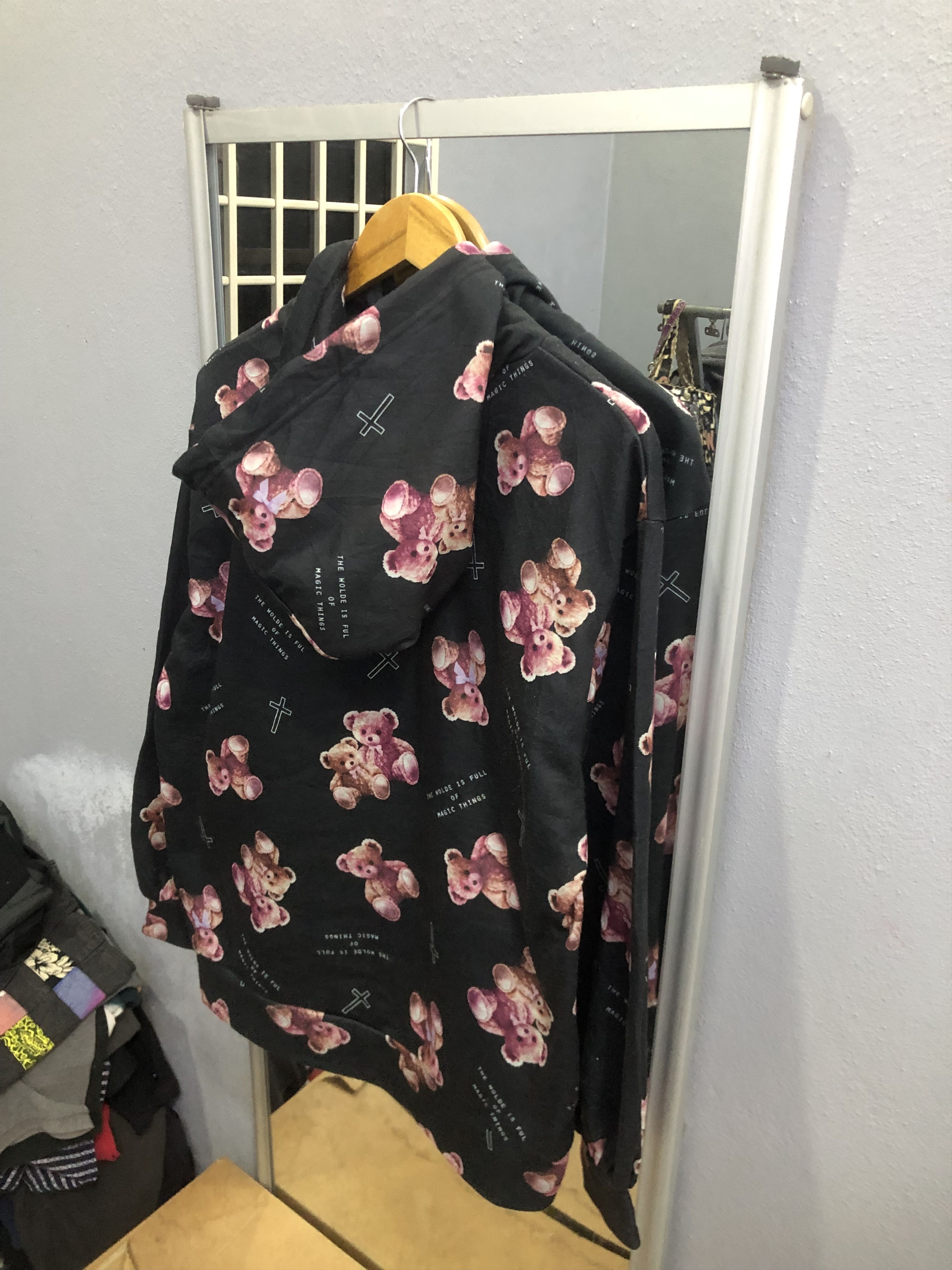 Japanese Brand Chip Clip Teddy Bear All Over Print Hoodie Japan Size M / US 6-8 / IT 42-44 - 14 Thumbnail