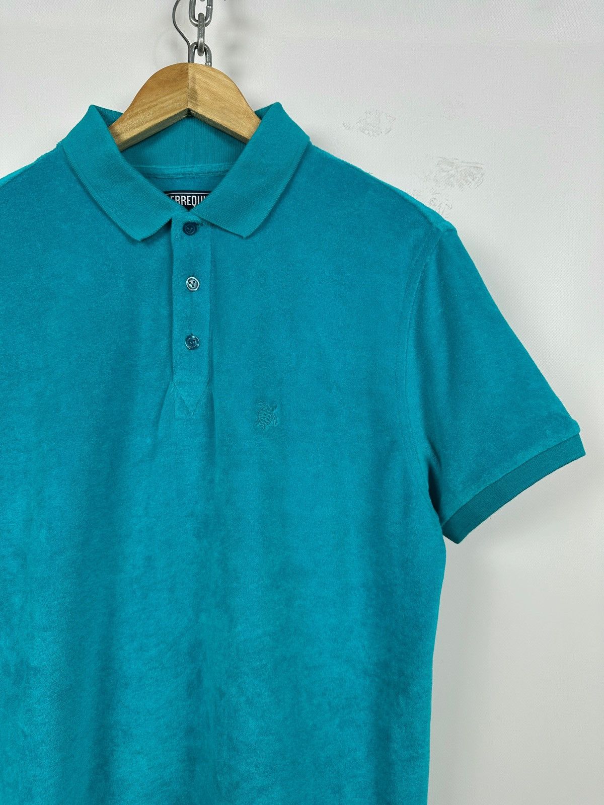 Vilebrequin Vilebrequin Terry Beach Towel Blue Polo T-Shirt Size US M / EU 48-50 / 2 - 5 Thumbnail