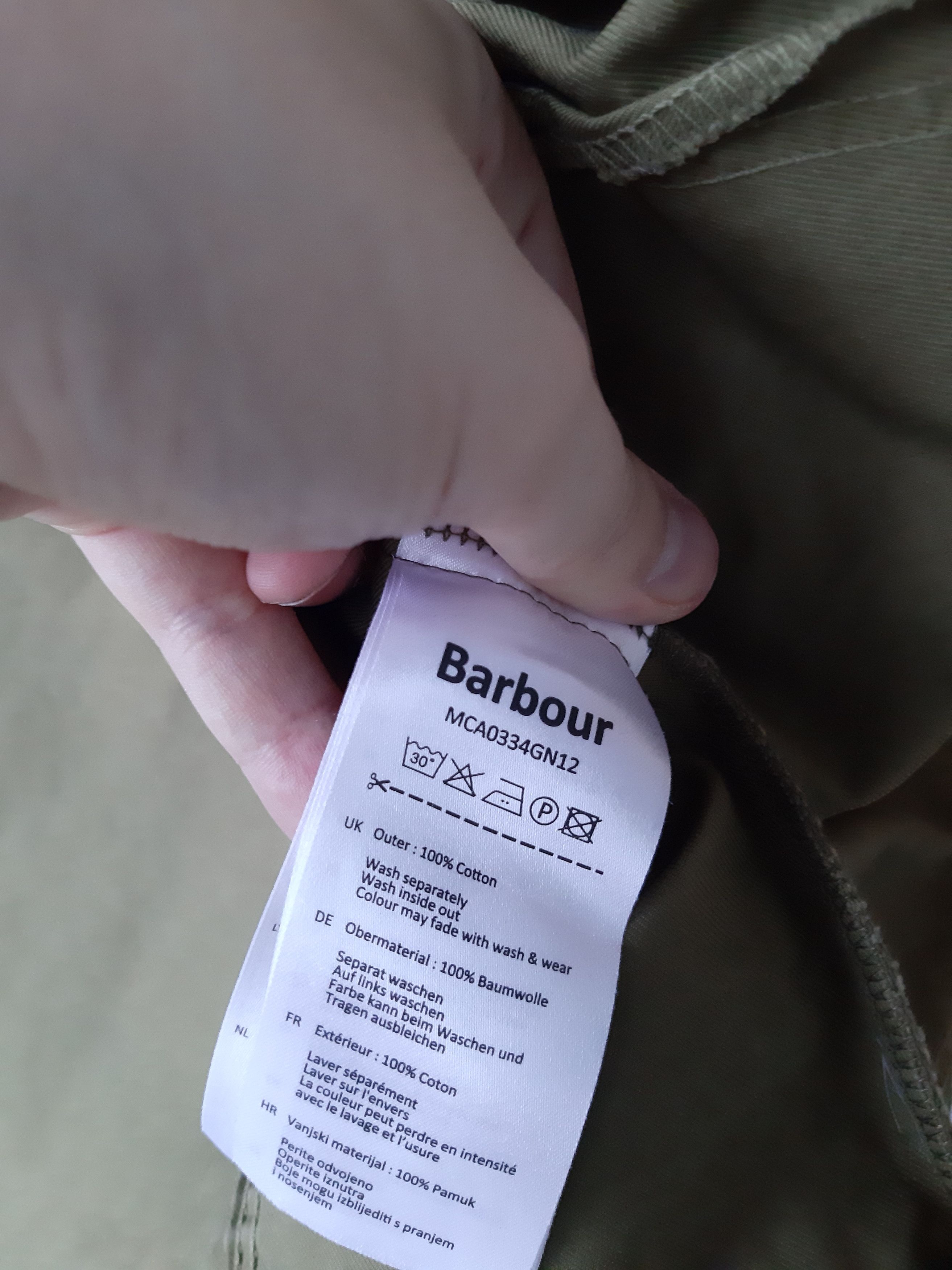 Barbour × Vintage BARBOUR INTERNATIONAL AINTREE OVERSHIRT Size US M / EU 48-50 / 2 - 6 Thumbnail