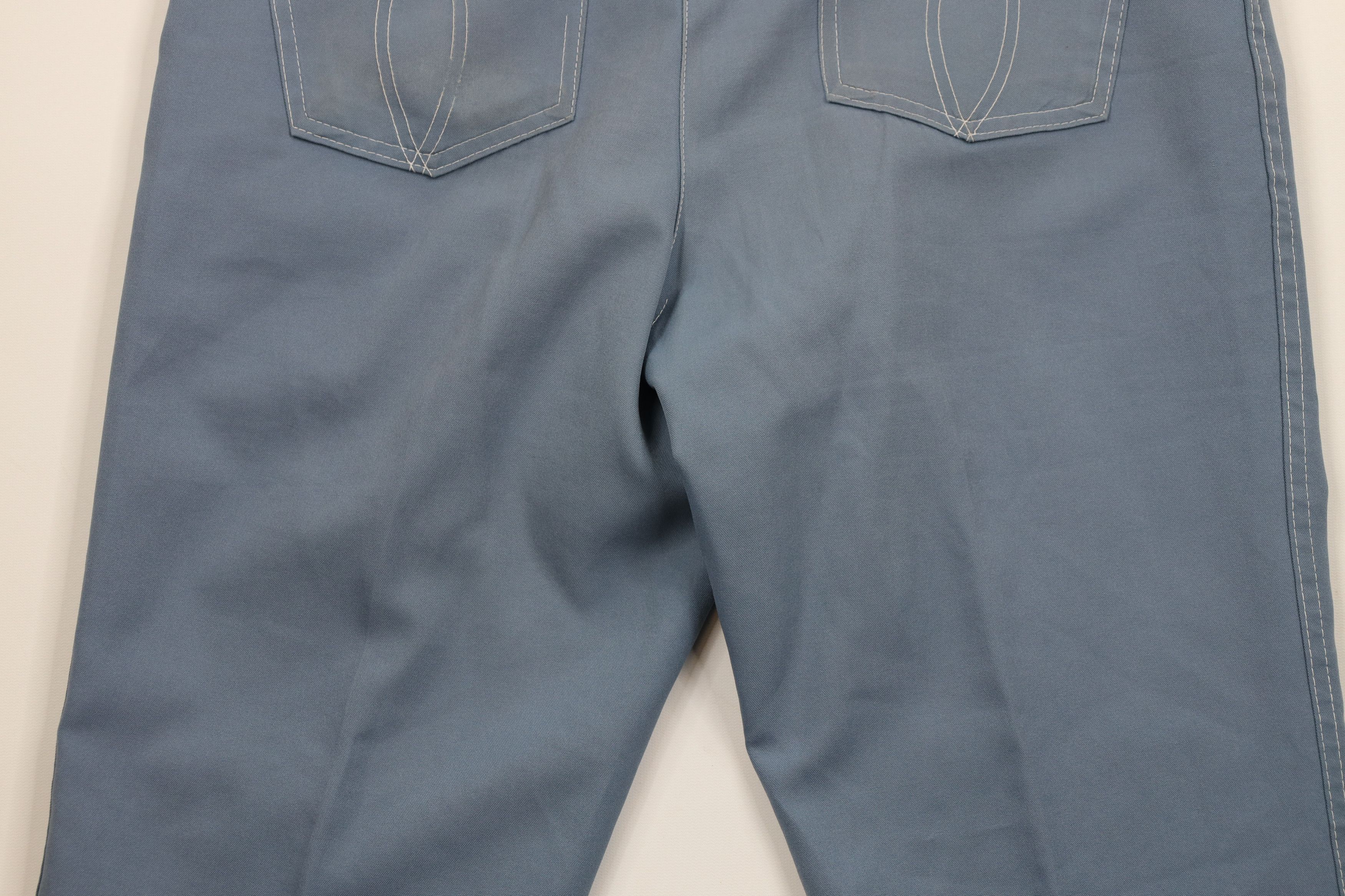 Vintage Vintage 70s Streetwear Knit Flared Wide Leg Chino Pants USA Size US 36 / EU 52 - 11 Thumbnail