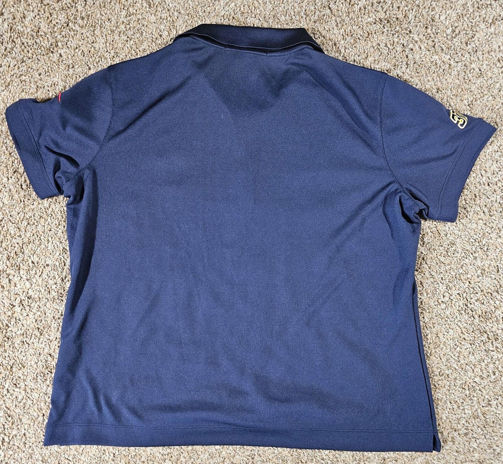 Nike NASCAR #37 47 Bushs Best JTG Racing Nike Dri-Fit Polo Wmn XL Size ONE SIZE - 8 Thumbnail