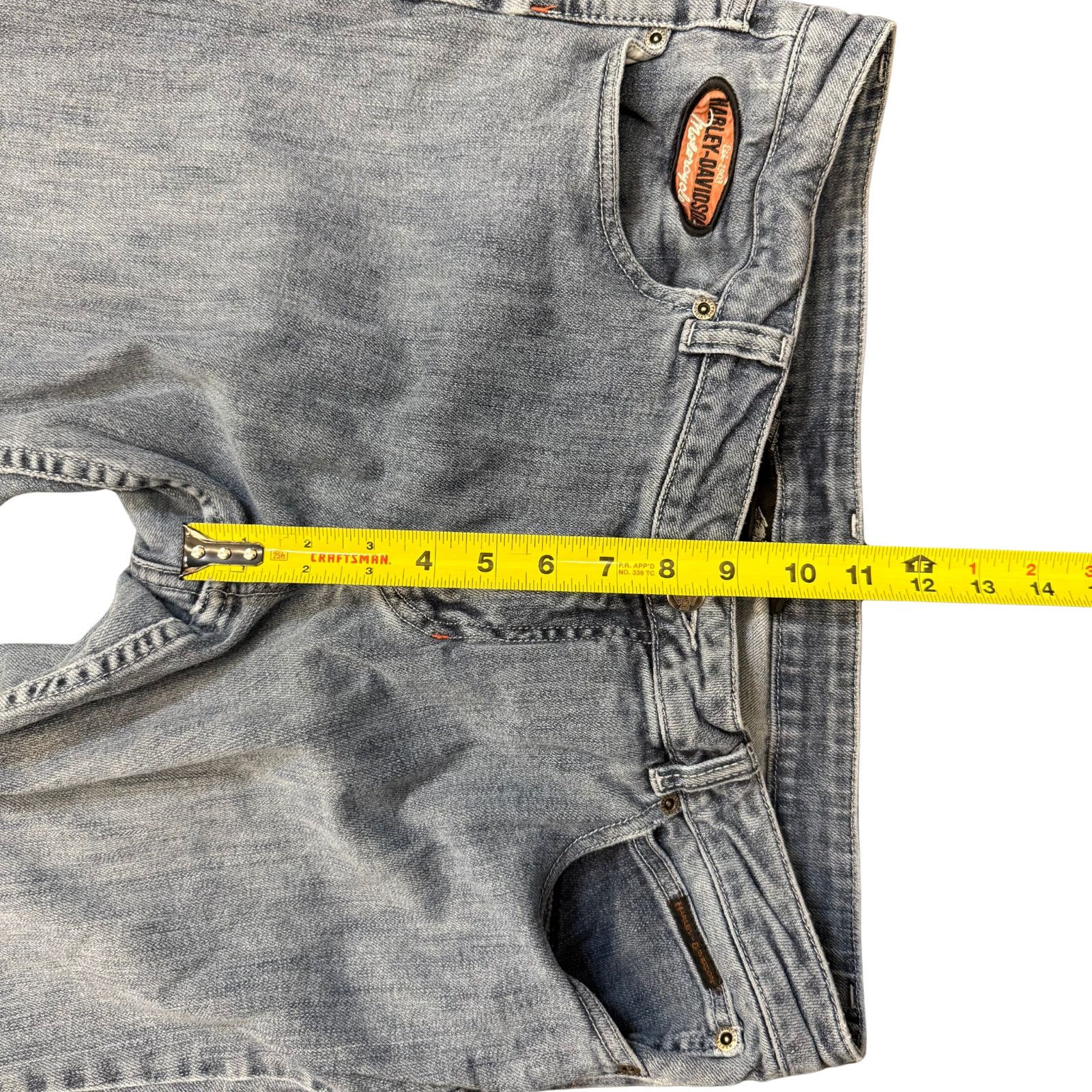 Harley Davidson Harley Davidson Vintage Bootcut Jeans | Women's 14 P Size 36" / US 14 / IT 50 - 5 Thumbnail