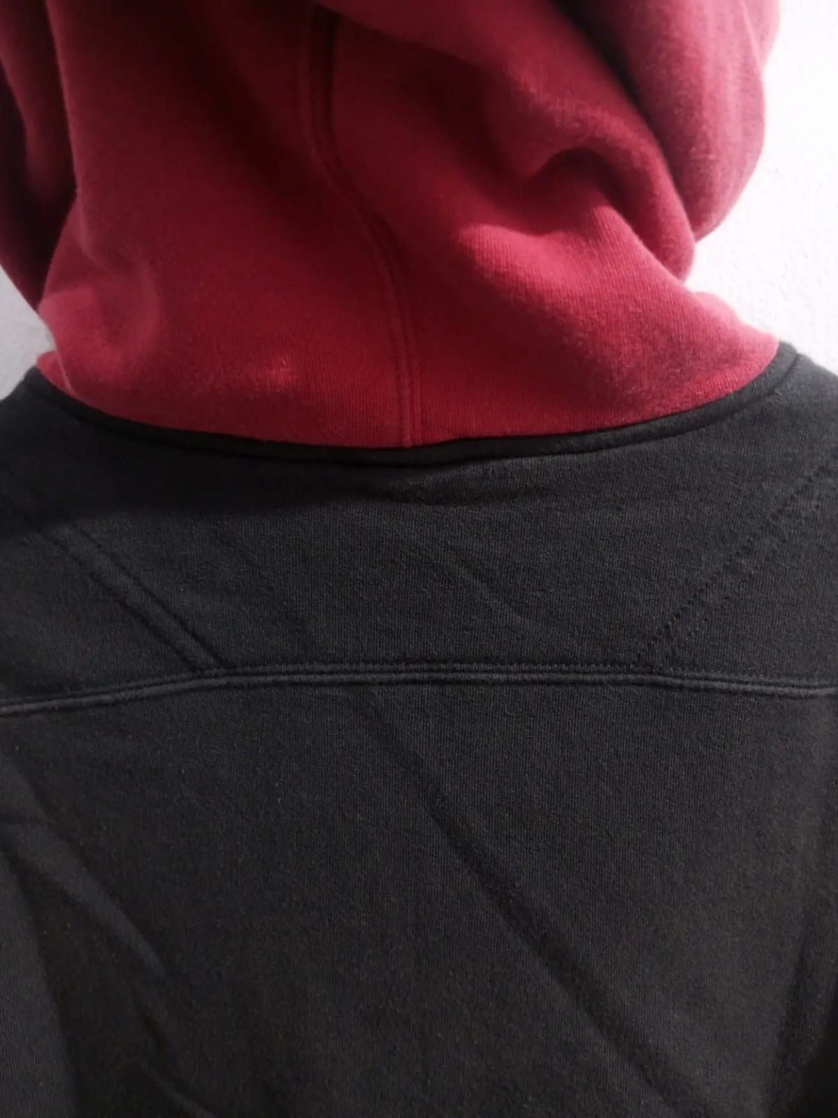Designer Vtg Nike big swoosh sun fadded hoodie Size US M / EU 48-50 / 2 - 9 Thumbnail