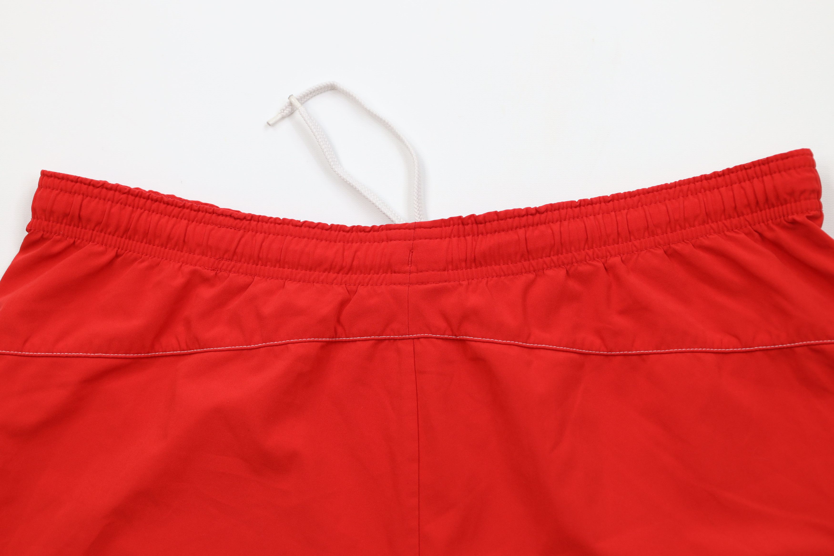 Nike Vintage Nike Mini Swoosh Running Jogging Soccer Shorts Red Size US 36 / EU 52 - 8 Thumbnail