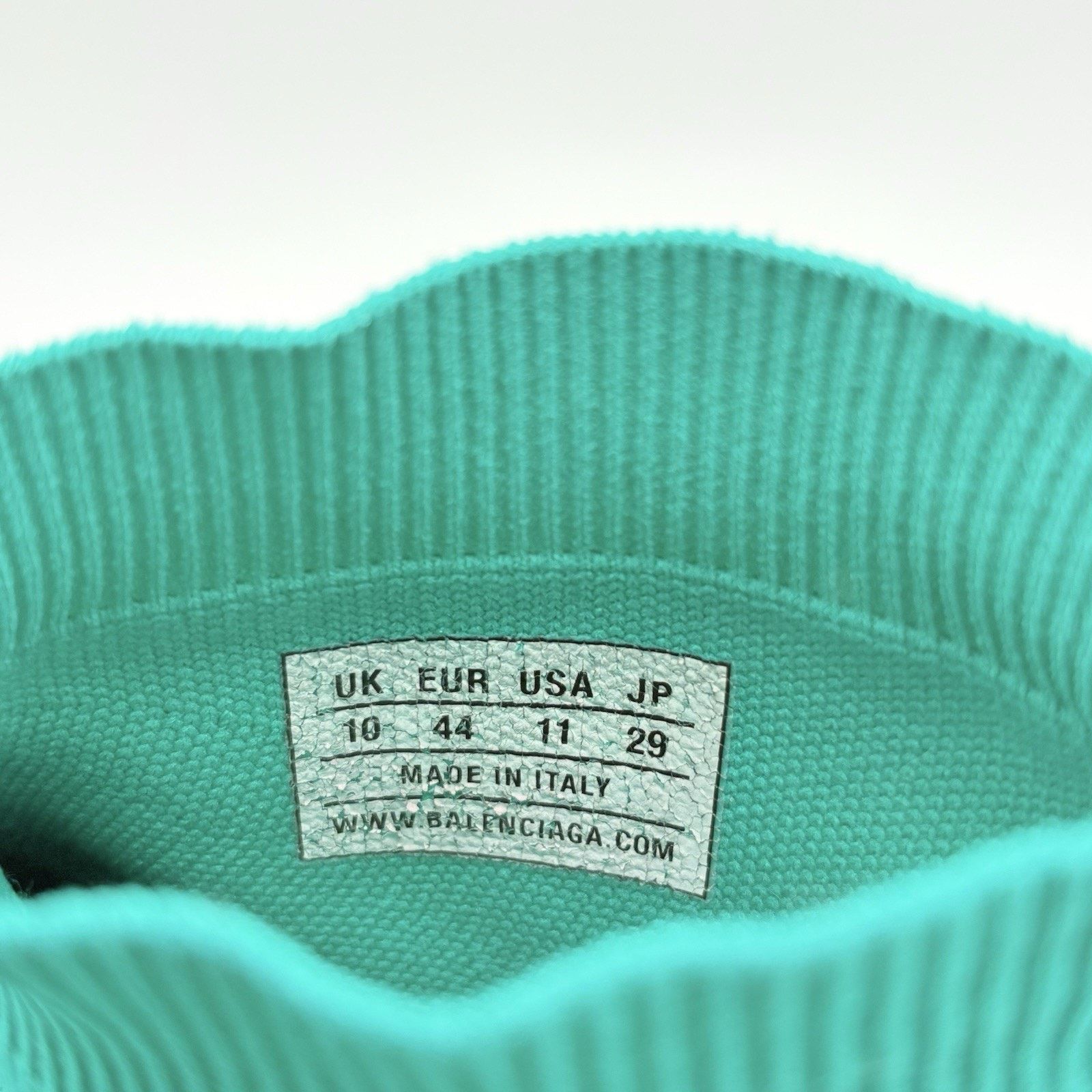 Balenciaga Balenciaga Speed Trainer ' Turquoise ' | GREAT CONDITION! Size US 11 / EU 44 - 14 Thumbnail
