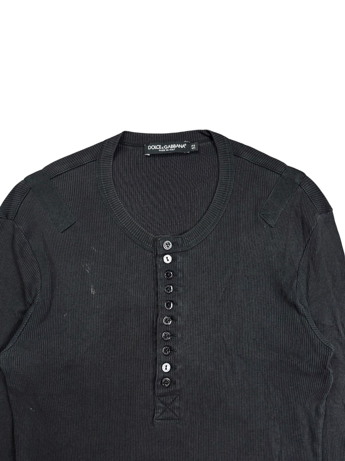 Dolce & Gabbana 2000s Dolce Gabbana - Indie Sleaze Top Longsleeve Size US M / EU 48-50 / 2 - 6 Thumbnail