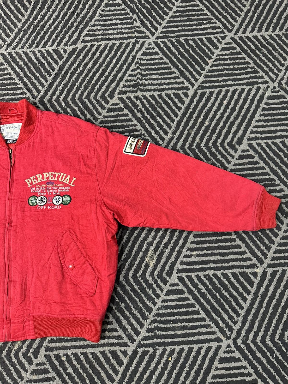 Japanese Brand × Vintage Vintage OFF-ROAD Embroidery Script American Classic Jacket Size US L / EU 52-54 / 3 - 8 Thumbnail