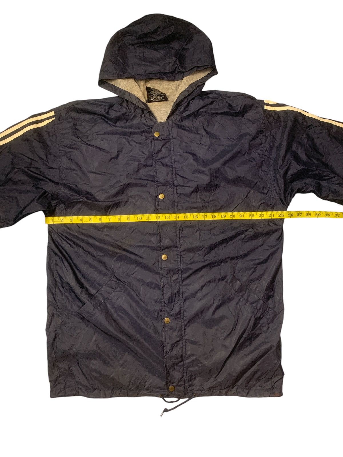 Adidas × Vintage Rare Design Vintage Adidas 3 Stripes Windbreakers Size US M / EU 48-50 / 2 - 11 Thumbnail