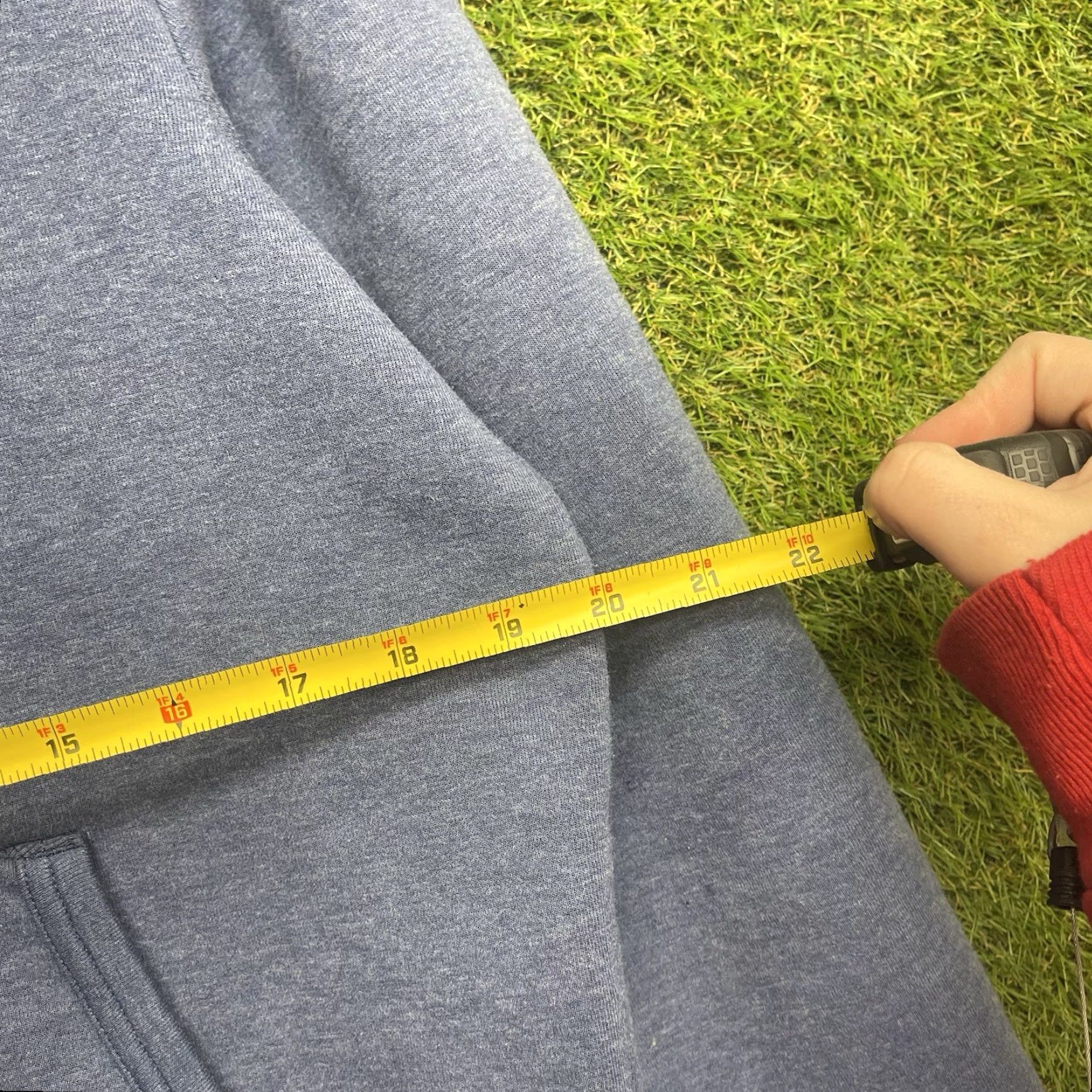 Polo Ralph Lauren VINTAGE Polo Ralph Lauren Hoodie Mens M Blue Fleece Pullover Hooded Logo Pocket Casual 90s Style Polo Horse Mens Size US M / EU 48-50 / 2 - 5 Thumbnail