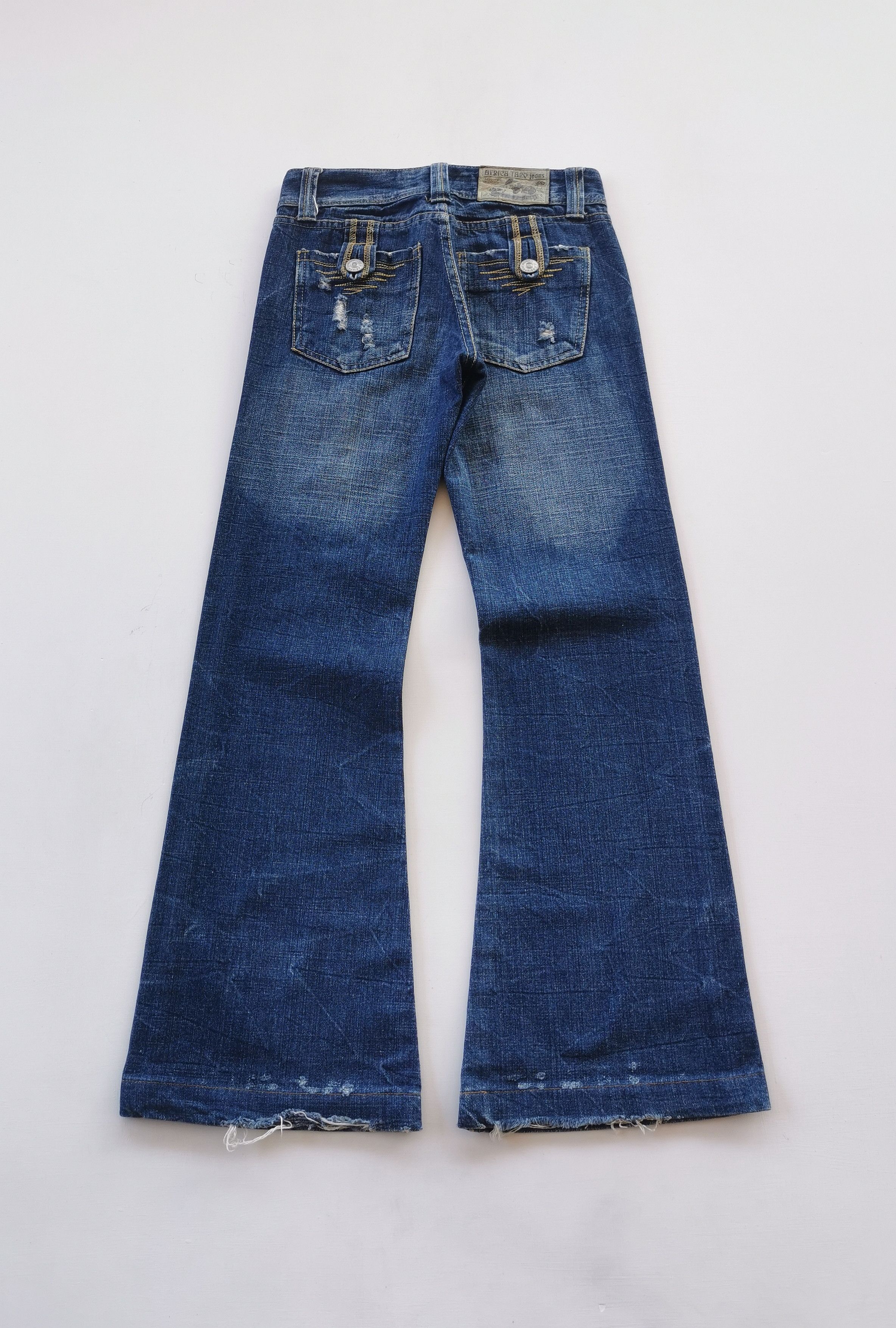 BKE Africa Taro Jeans Flare Bootcut Size 27" / US 4 / IT 40 - 9 Thumbnail