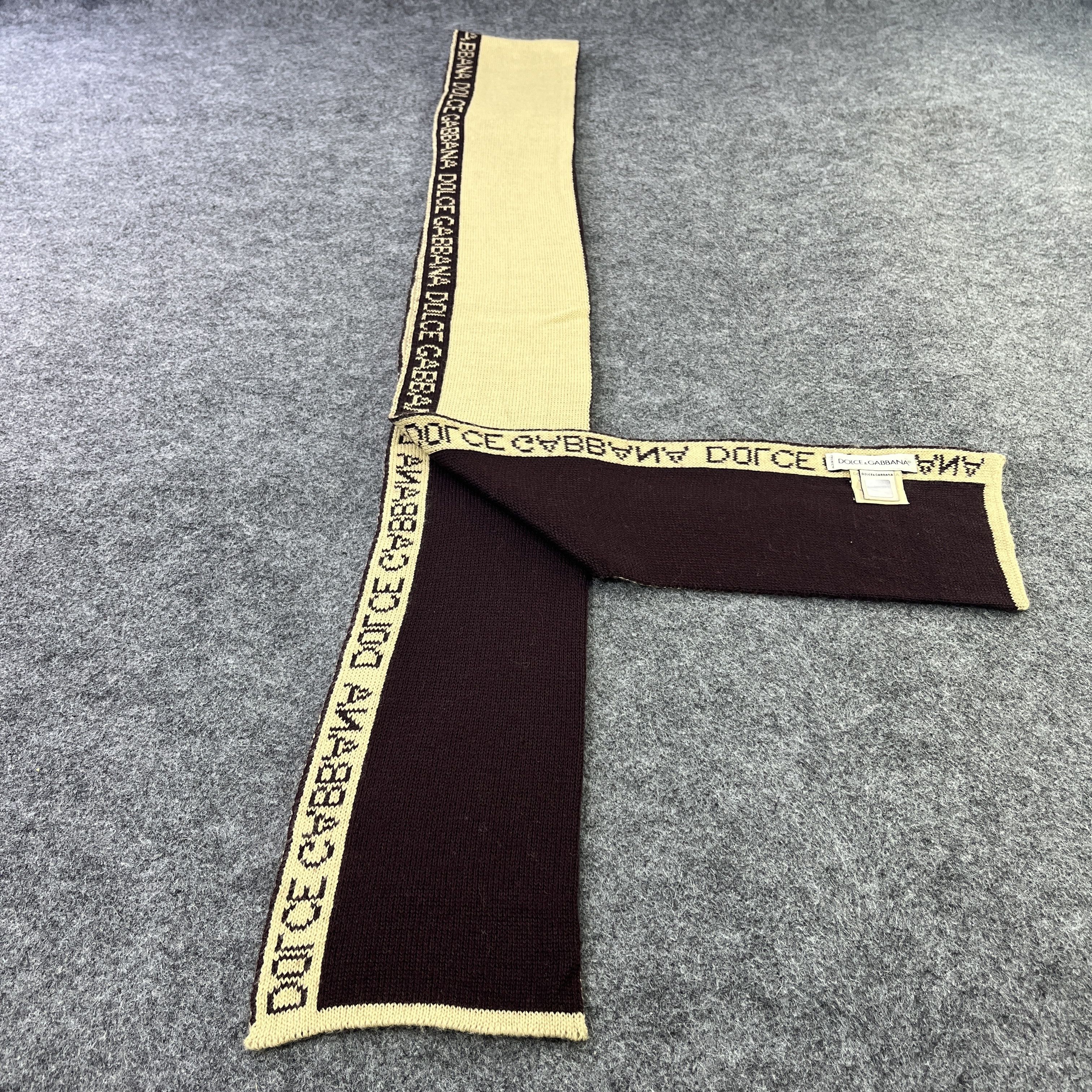 Dolce & Gabbana × Vintage Dolce & Gabbana Scarf / Muffler / Neckwear T843 Size ONE SIZE - 4 Thumbnail