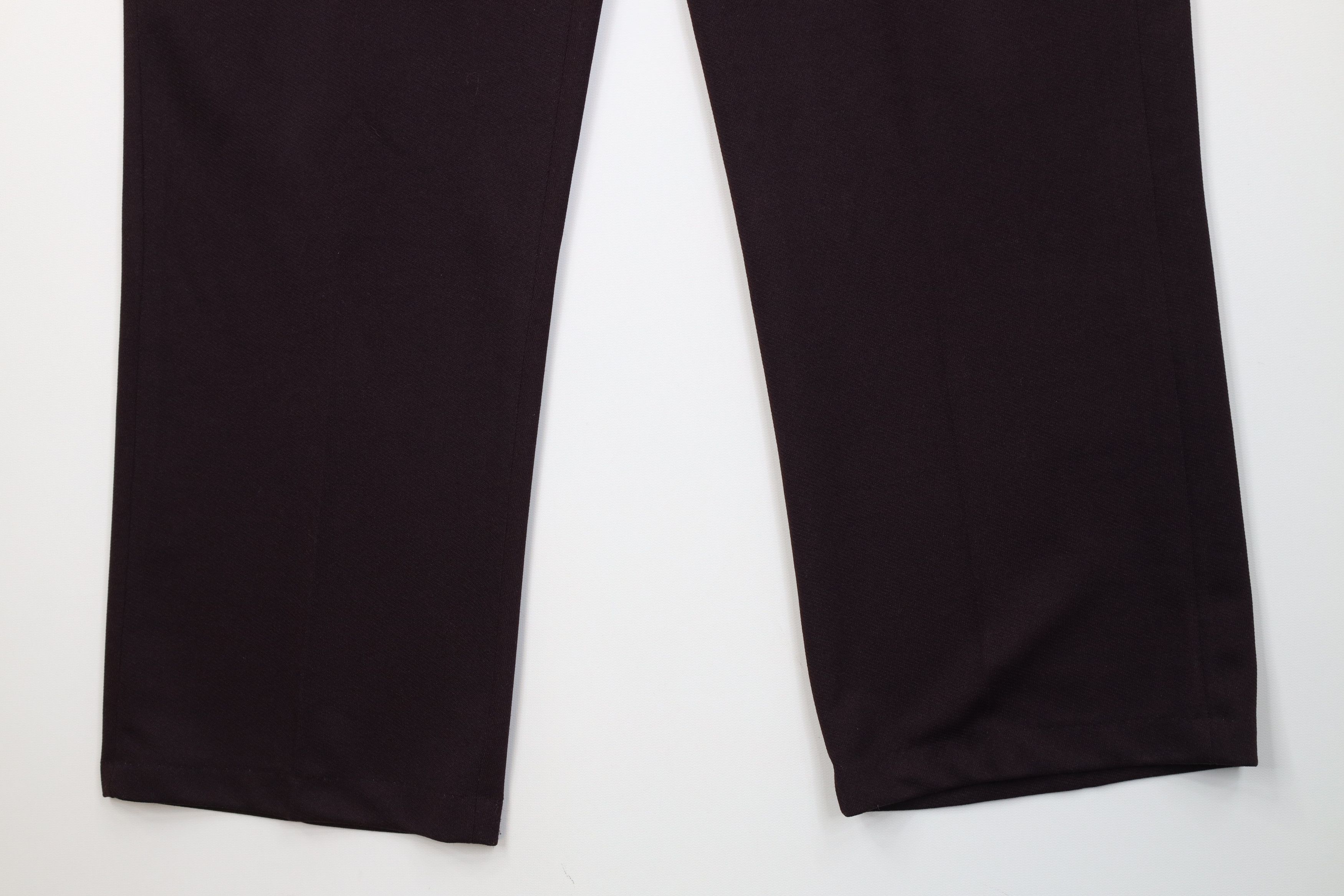 Vintage Vintage 70s Streetwear Flared Wide Leg Chino Pants Purple Size US 34 / EU 50 - 4 Thumbnail