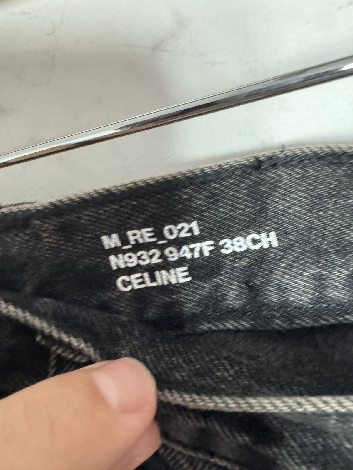 Celine Wesley Dark Grey denim Size US 34 / EU 50 - 2 Thumbnail