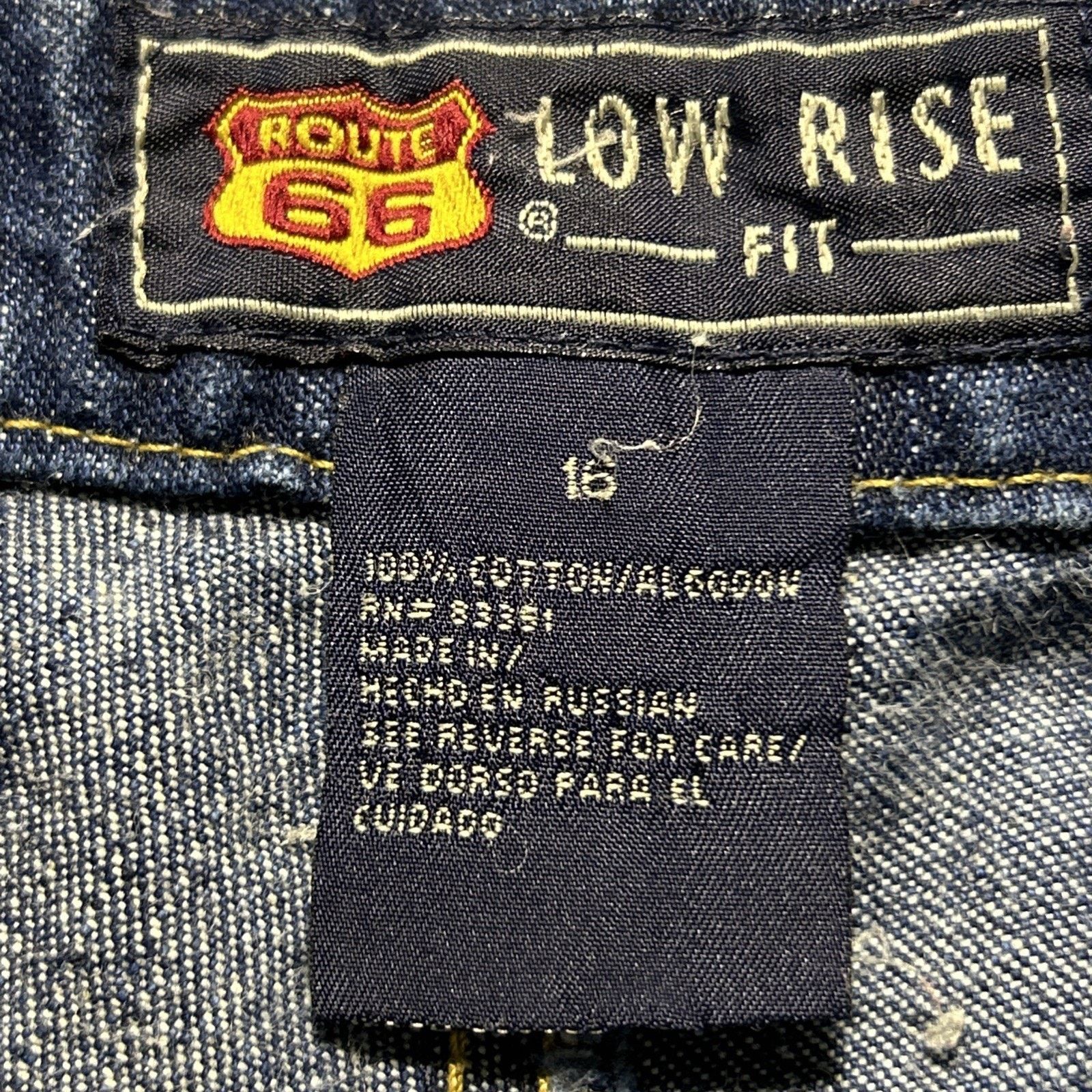 Route 66 Beyond Baggy Jeans Womens 16 36x31 Dojo Bootcut Loose Baggie Size 38" / US 16 / IT 52 - 6 Thumbnail