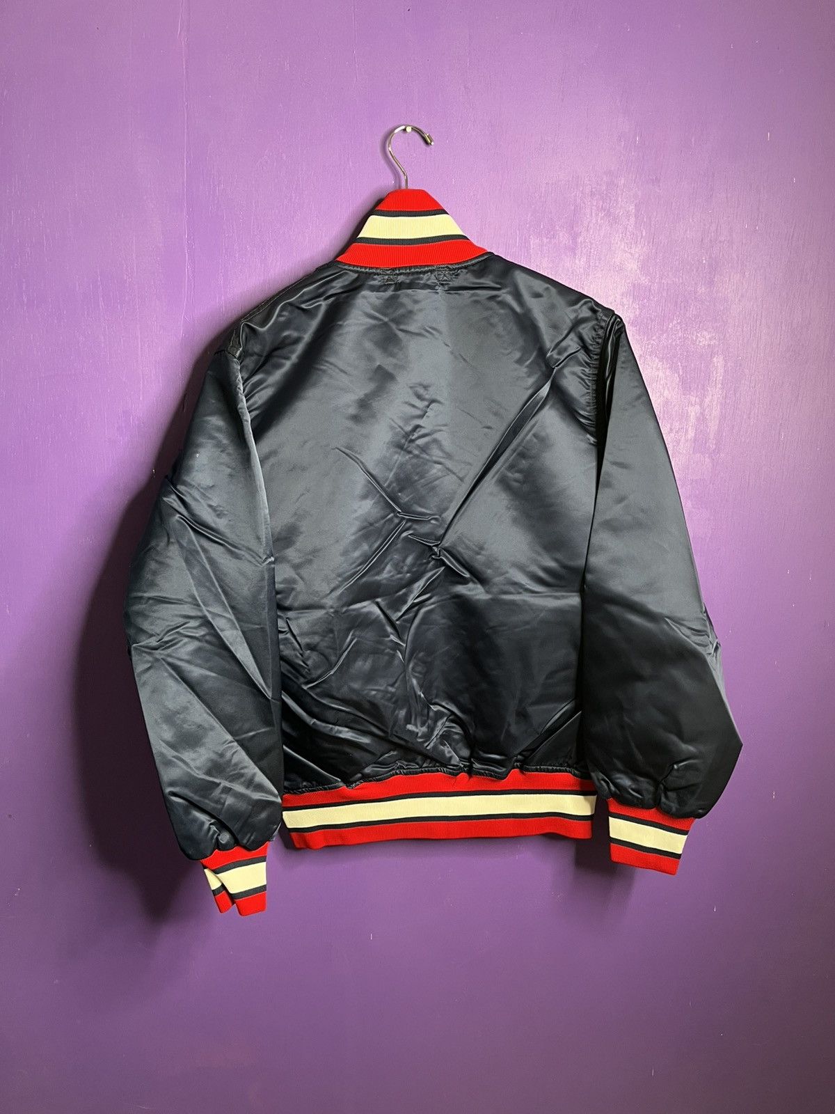 MLB × Vintage × Wilson Vintage 80s Wilson Atlanta Braves satin jacket Size US L / EU 52-54 / 3 - 2 Thumbnail