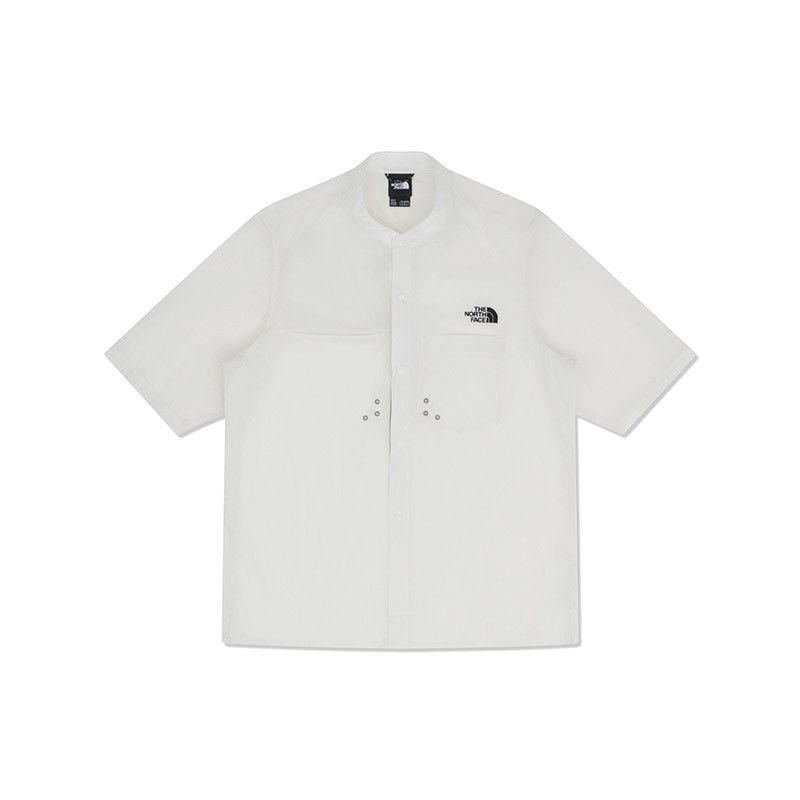 The North Face Urban Exploration BAND COLLAR CLIMBING SHIRT Gardenia White Size US M / EU 48-50 / 2 - 1 Thumbnail