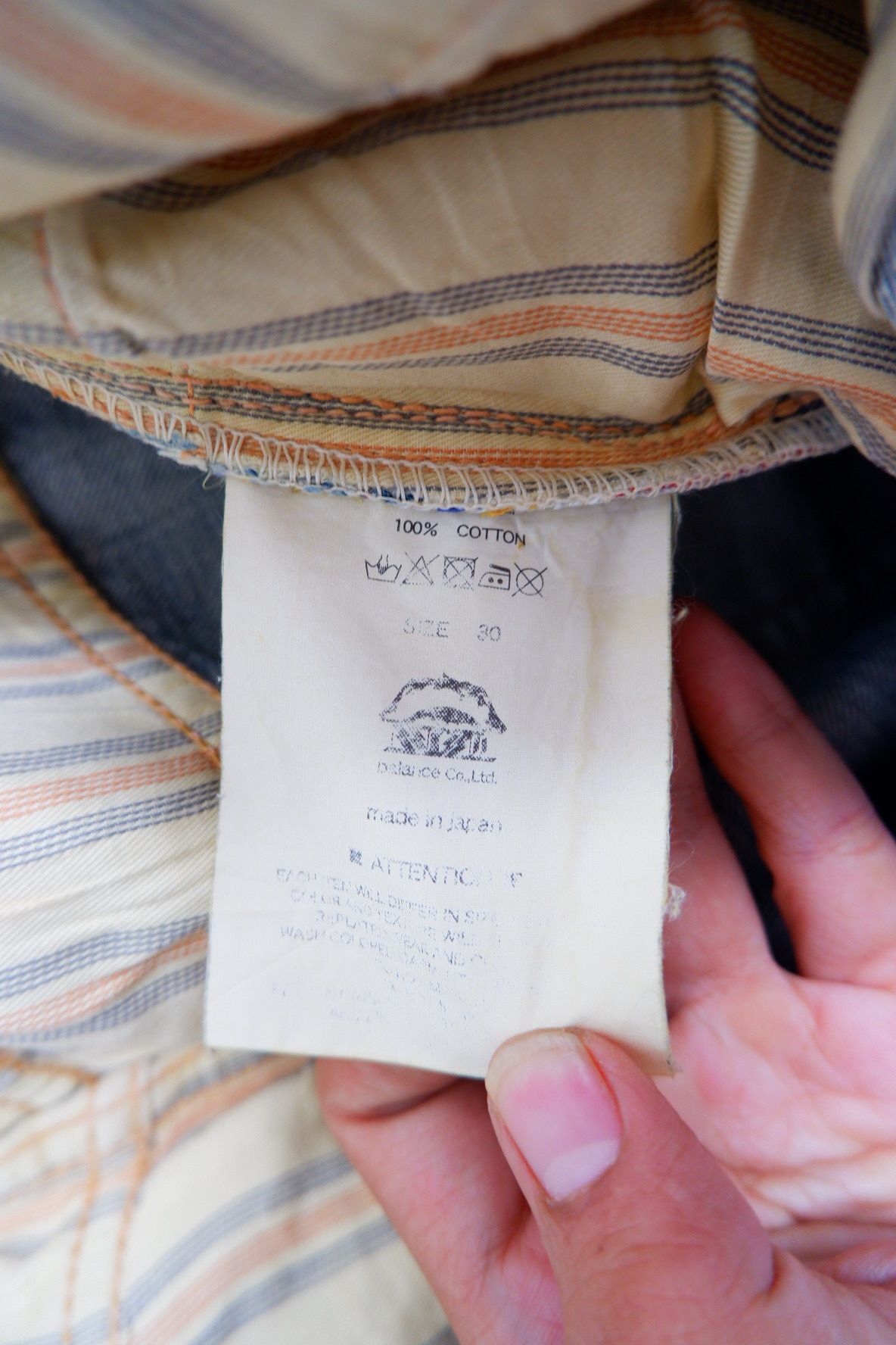 ANACHRONORM Anachronorm Vintage Trashed Distressed Selvedge Denim Size US 30 / EU 46 - 12 Thumbnail