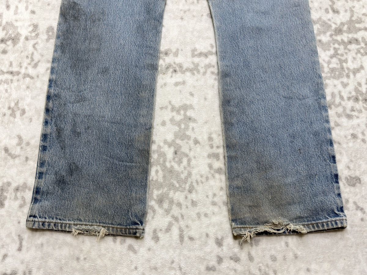 Levi's Vintage Levi’s 517 Thrashed Distressed Slightly Flare Denim Size US 32 / EU 48 - 13 Thumbnail
