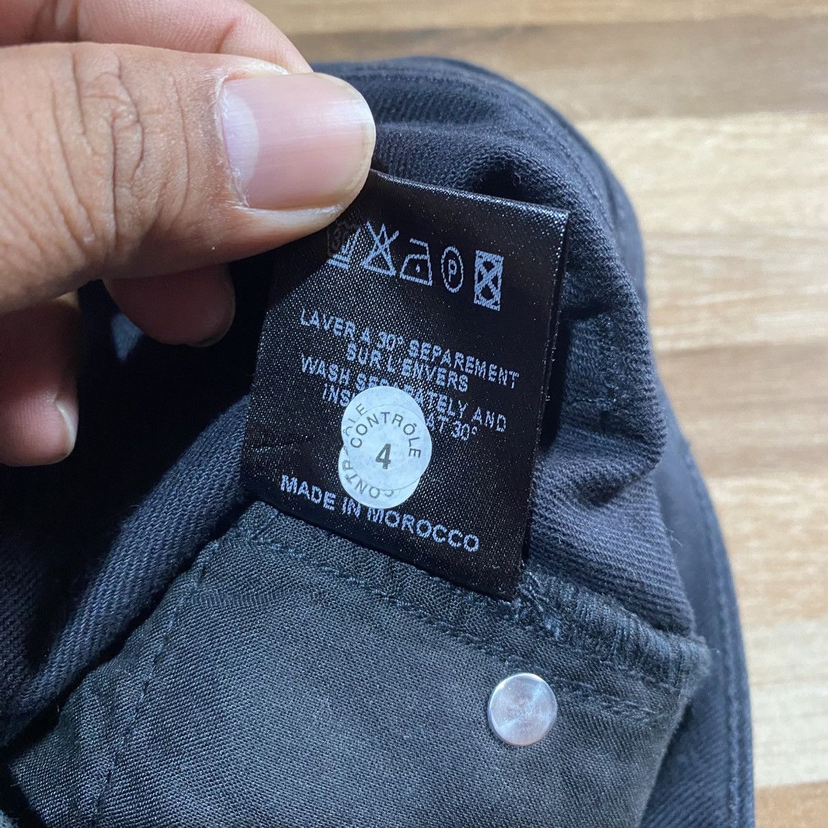 Designer × Isabel Marant ISABEL MARANT Black Skinny Embroidered Jeans Made in Maroco Size 28" / US 6 / IT 42 - 9 Thumbnail