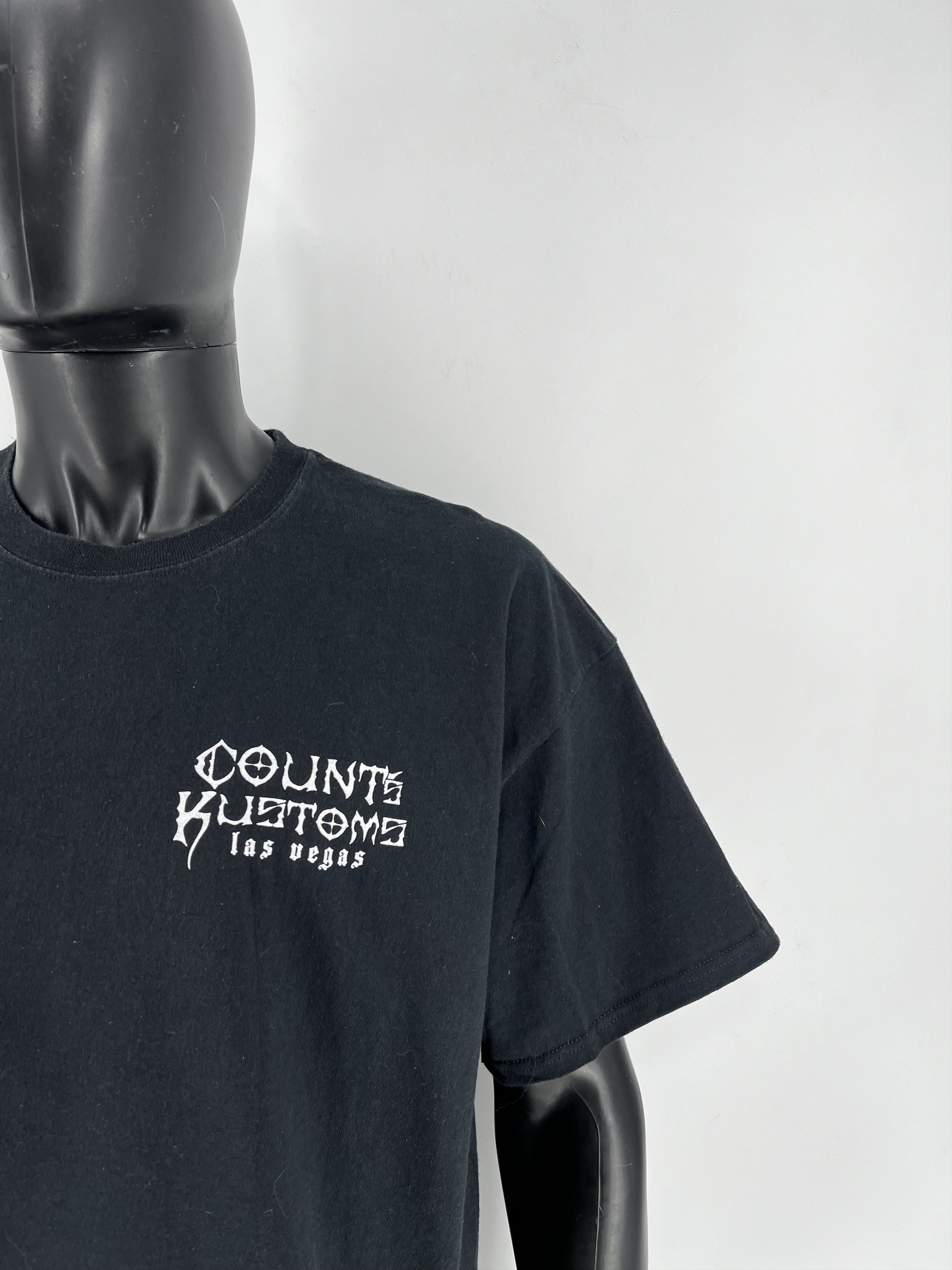 Vintage Vintage Counts Kustoms Las Vegas Made in USA t-shirt Size US XXL / EU 58 / 5 - 8 Thumbnail