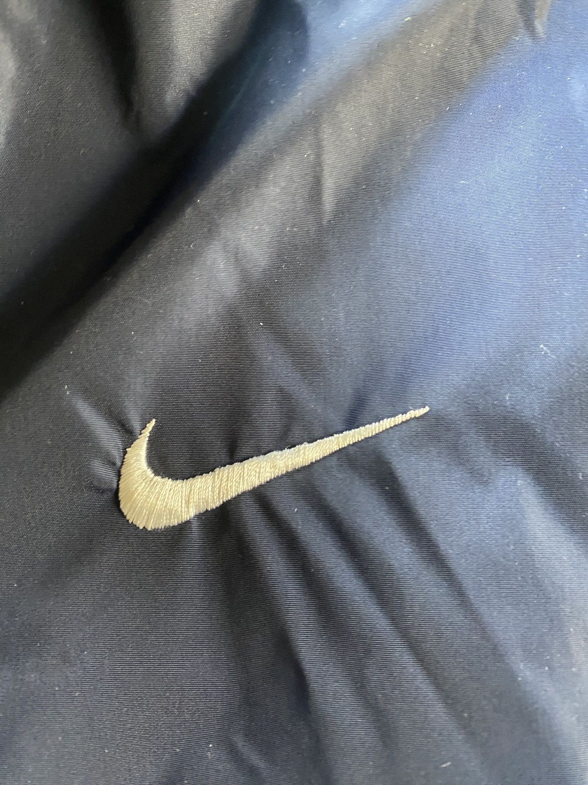 Nike × Vintage Vintage 90’s Nike Air Mini Swoosh Reversible Full Zip Jacket Size US L / EU 52-54 / 3 - 13 Thumbnail