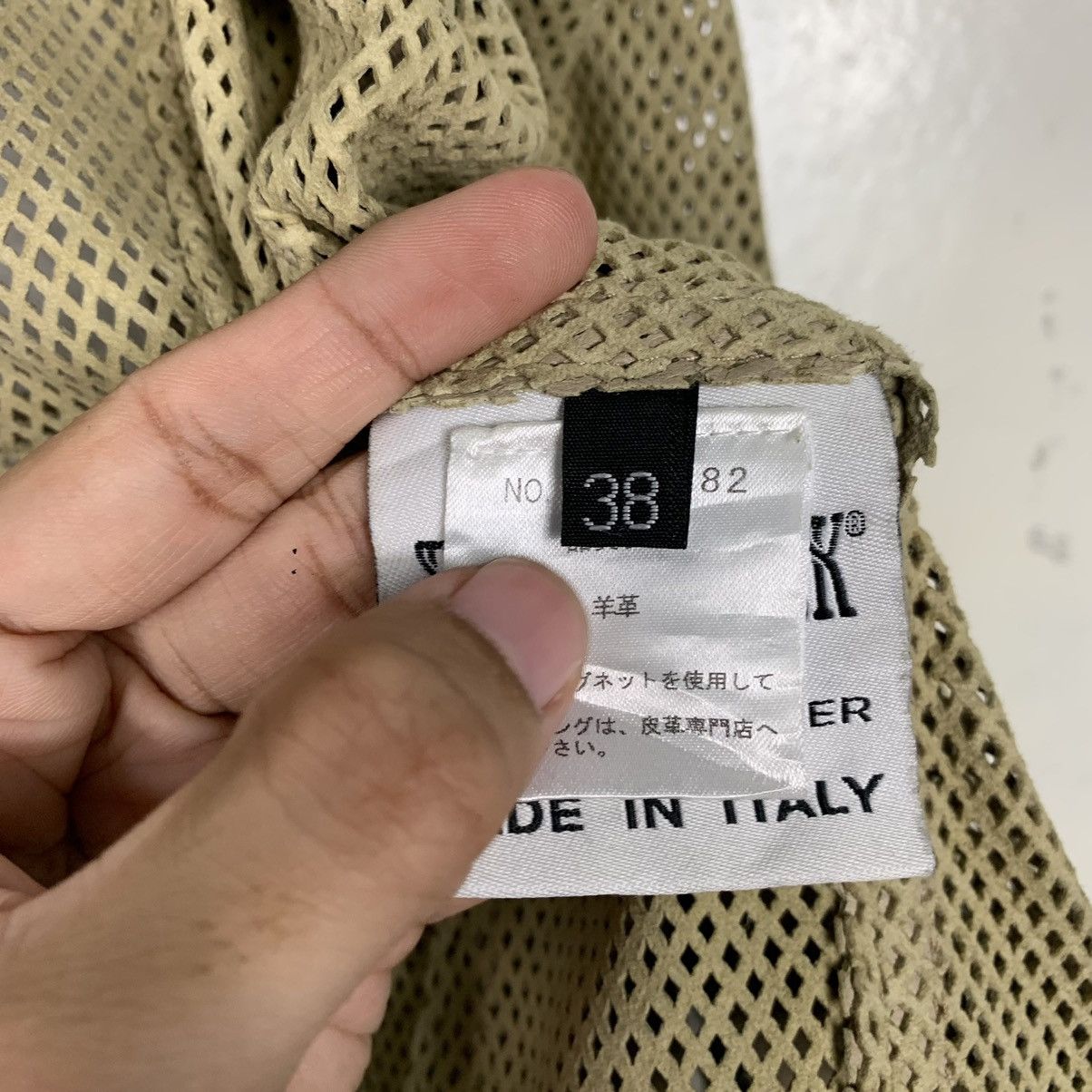 Other Ben' Mbarek See Through Leather Jacket Made In Italy Size XS / US 0-2 / IT 36-38 - 15 Thumbnail