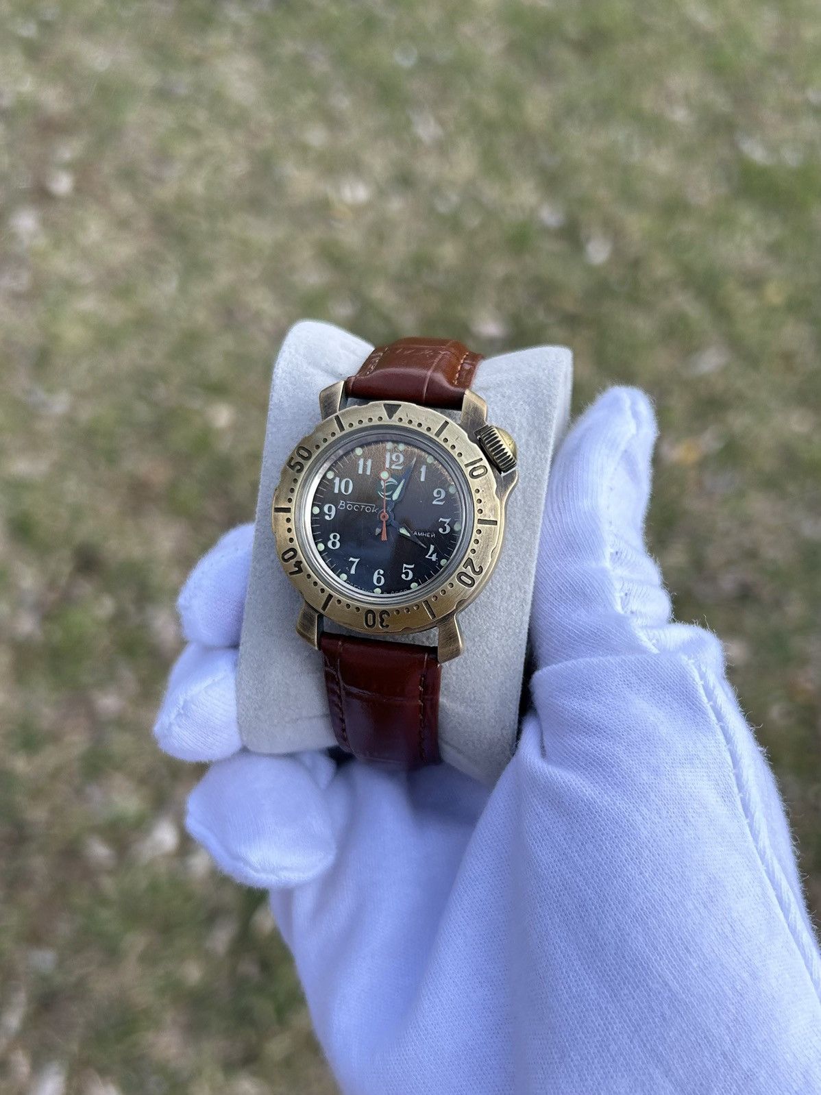 Vintage Vintage Watch Vostok Mechanical Authentic 1980s Size ONE SIZE - 2 Thumbnail